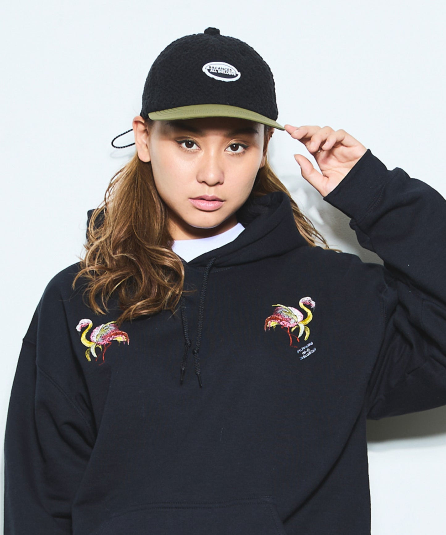 BC BOA FLEECE RUBBER PATCH CAP
