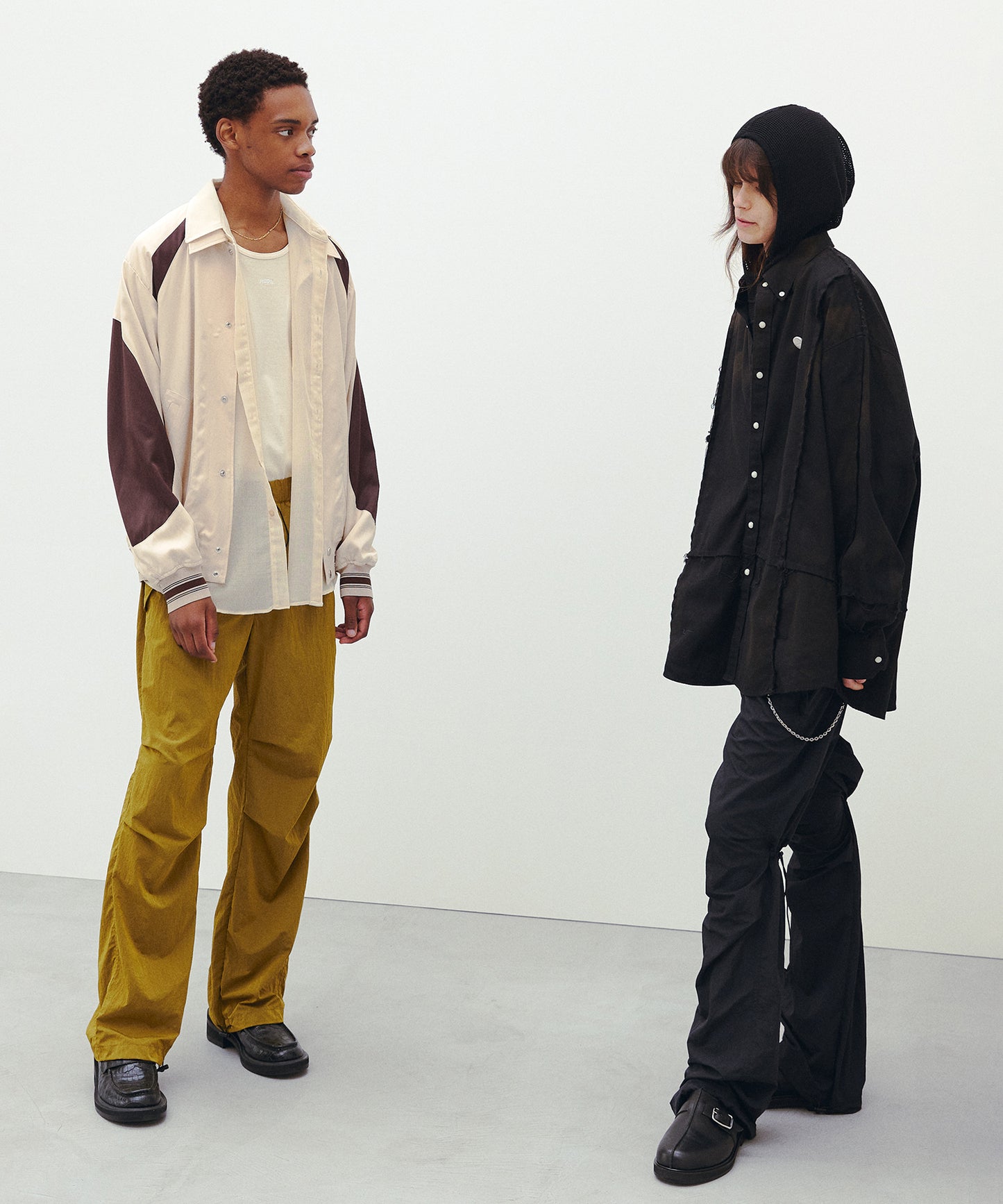 NYLON PARACHUTE PANTS
