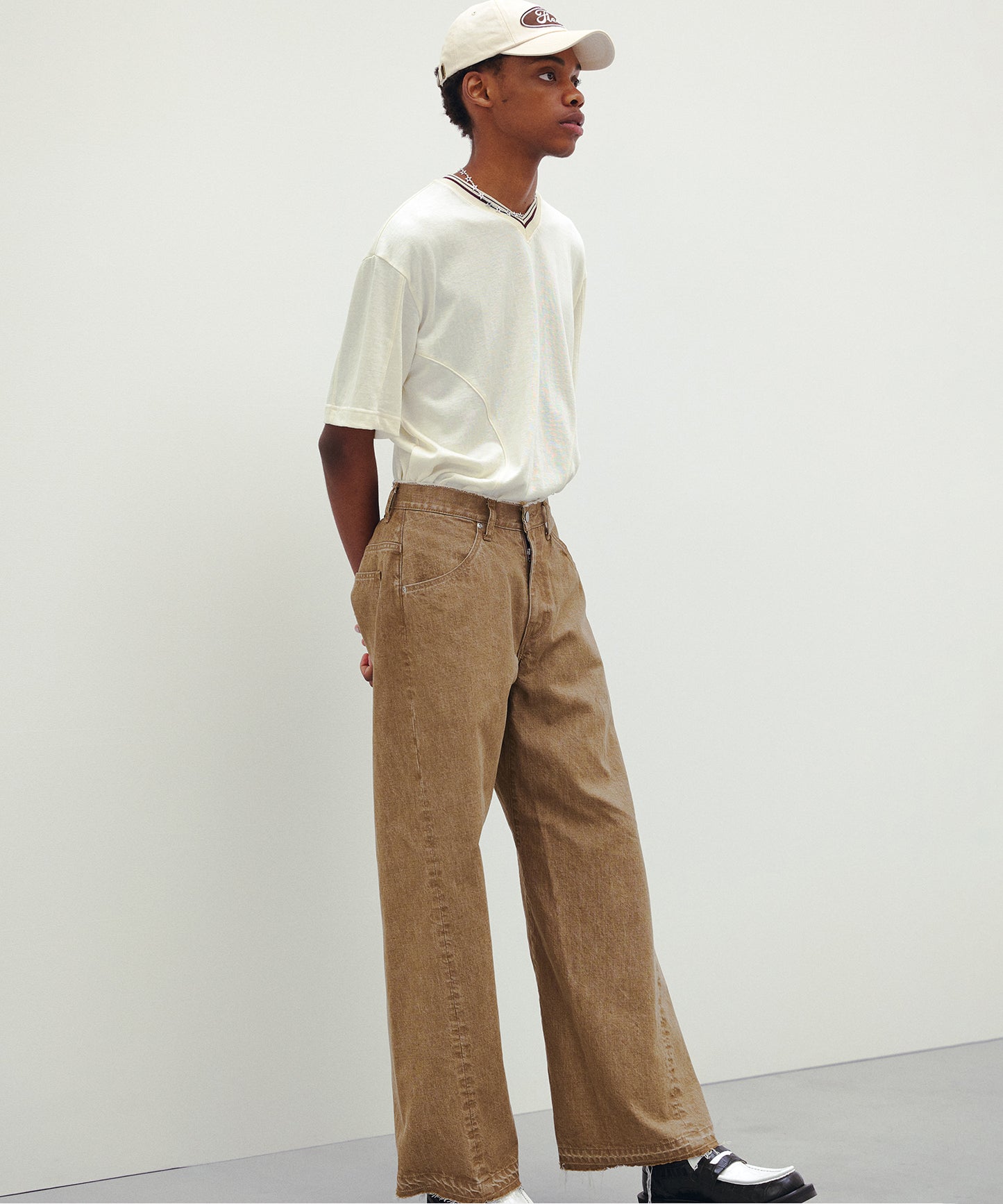 3D BAGGY COLOR DENIM