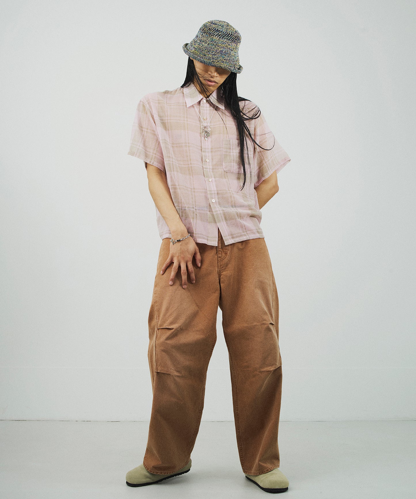 CHECK SHIRT S/S