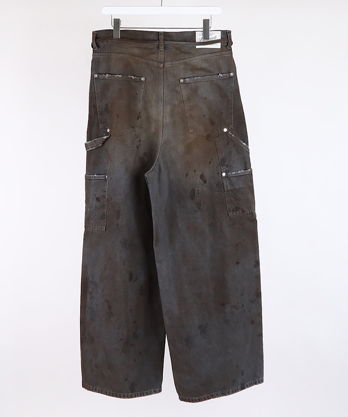 DOUBLE KNEE DENIM PANTS
