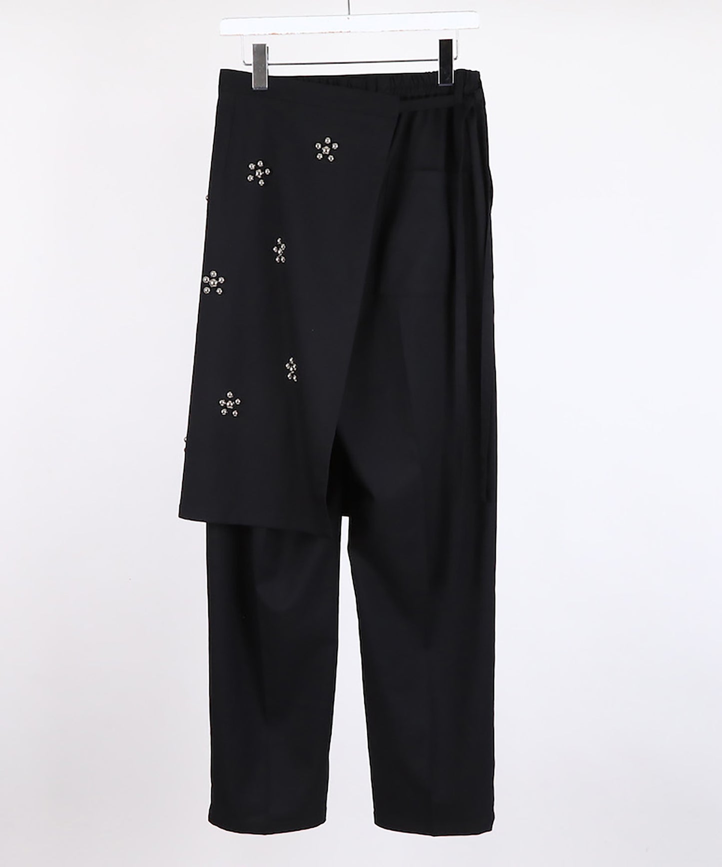 RAMPONI STUDS WRAP SKIRT PANTS