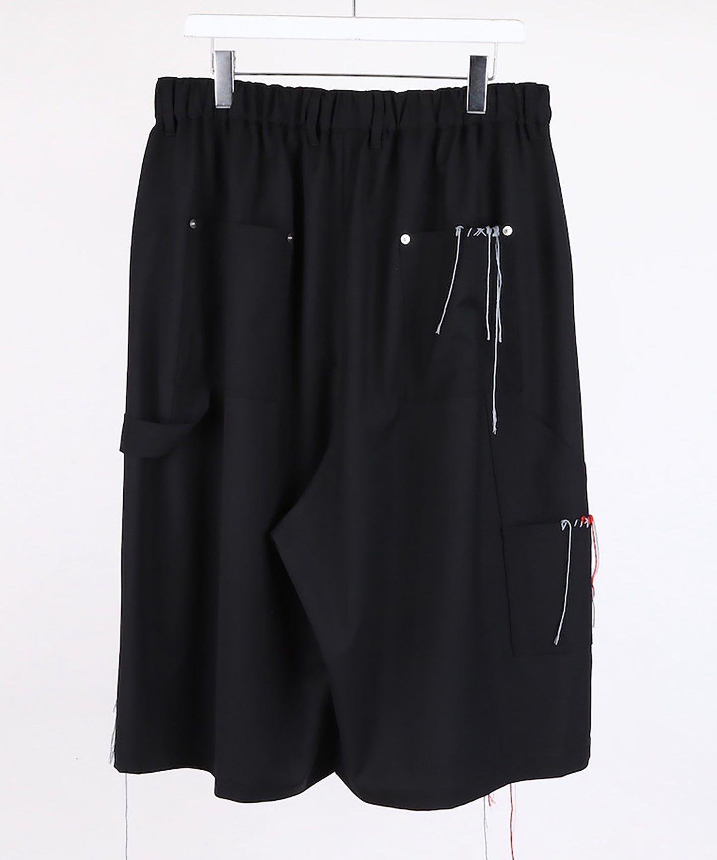 SUMMER WOOL LOOPING WIDE SHORTS