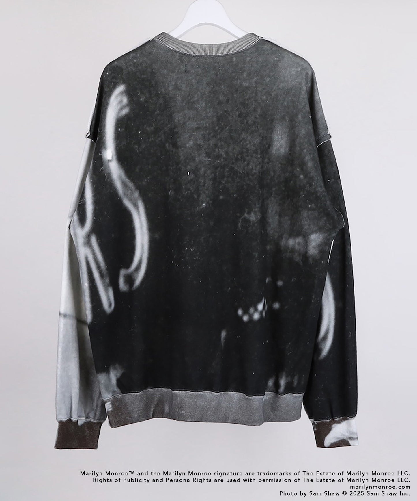 MARILYN MONROE INKJET PRINT SWEAT