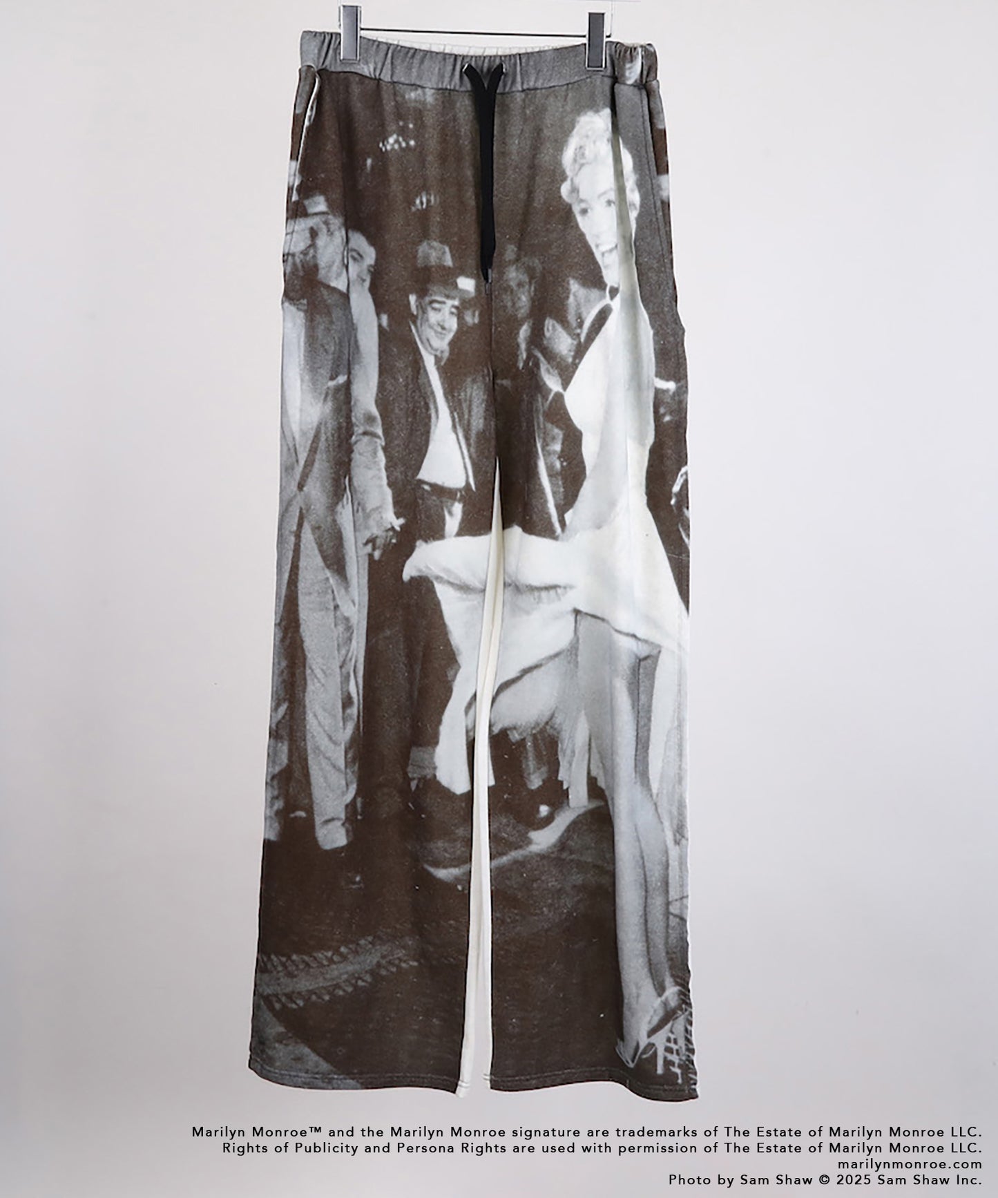 MARILYN MONROE INKJET PRINT SWEAT PANTS