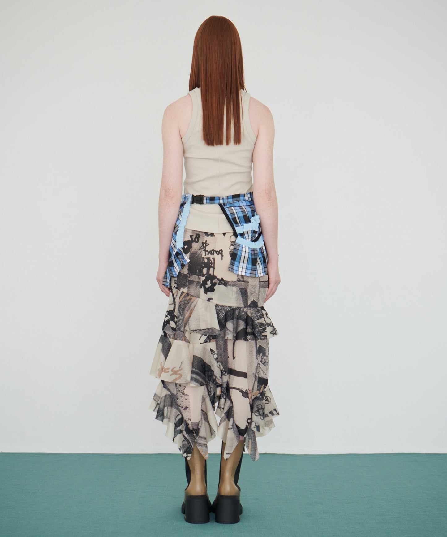45℃ RIB TANK TOP