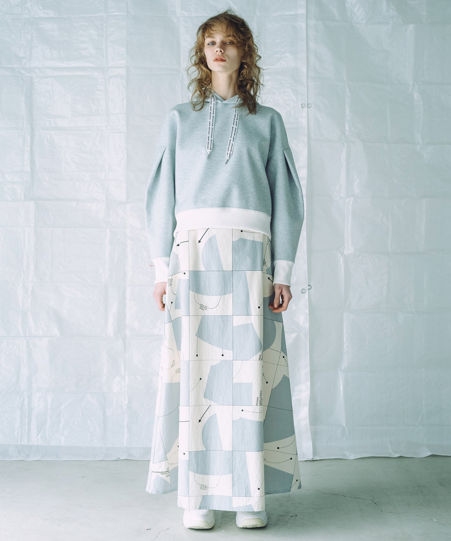 PATTERN SHUFFLE SKIRT / パターンシャッフルスカート
