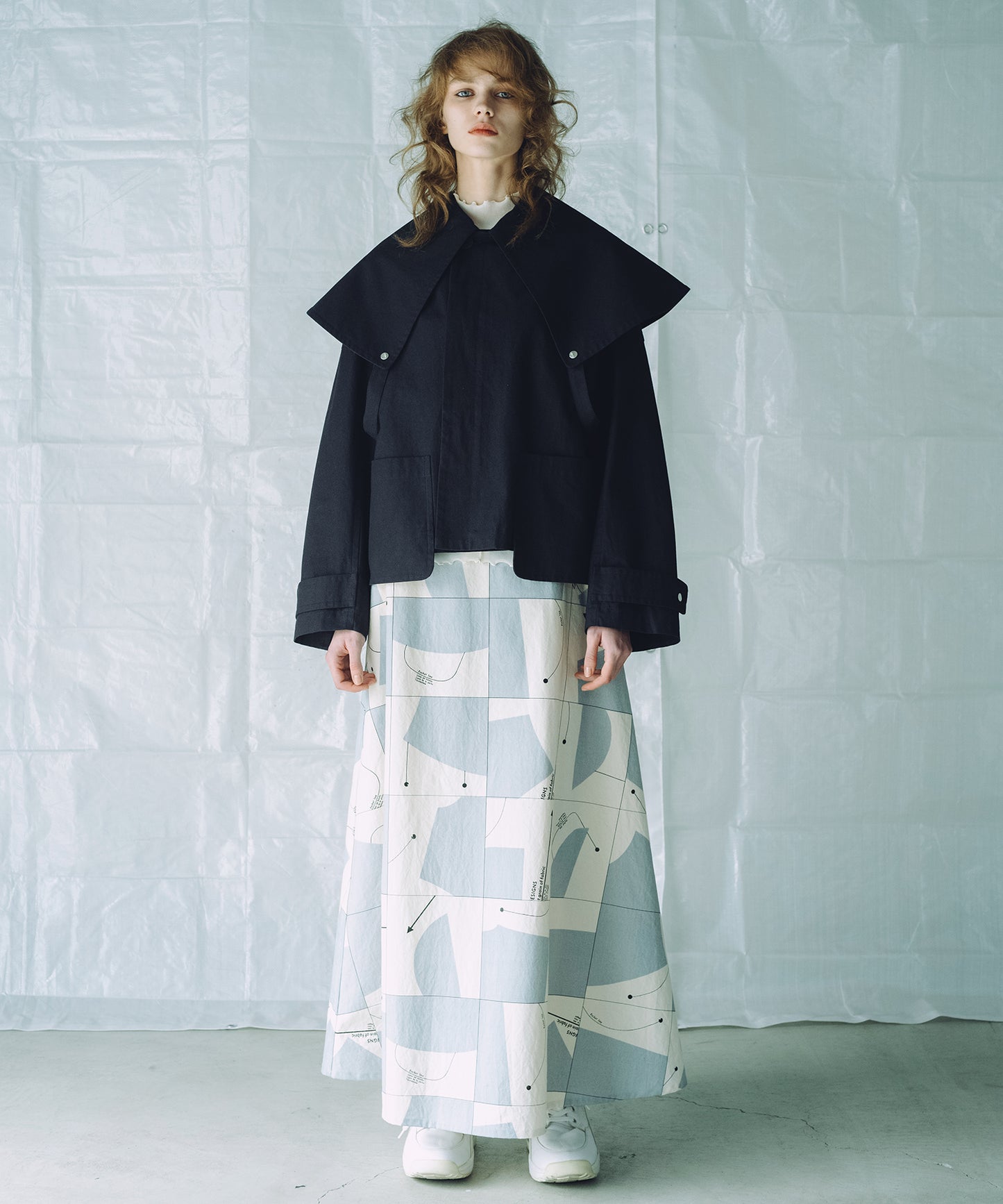 PATTERN SHUFFLE SKIRT / パターンシャッフルスカート