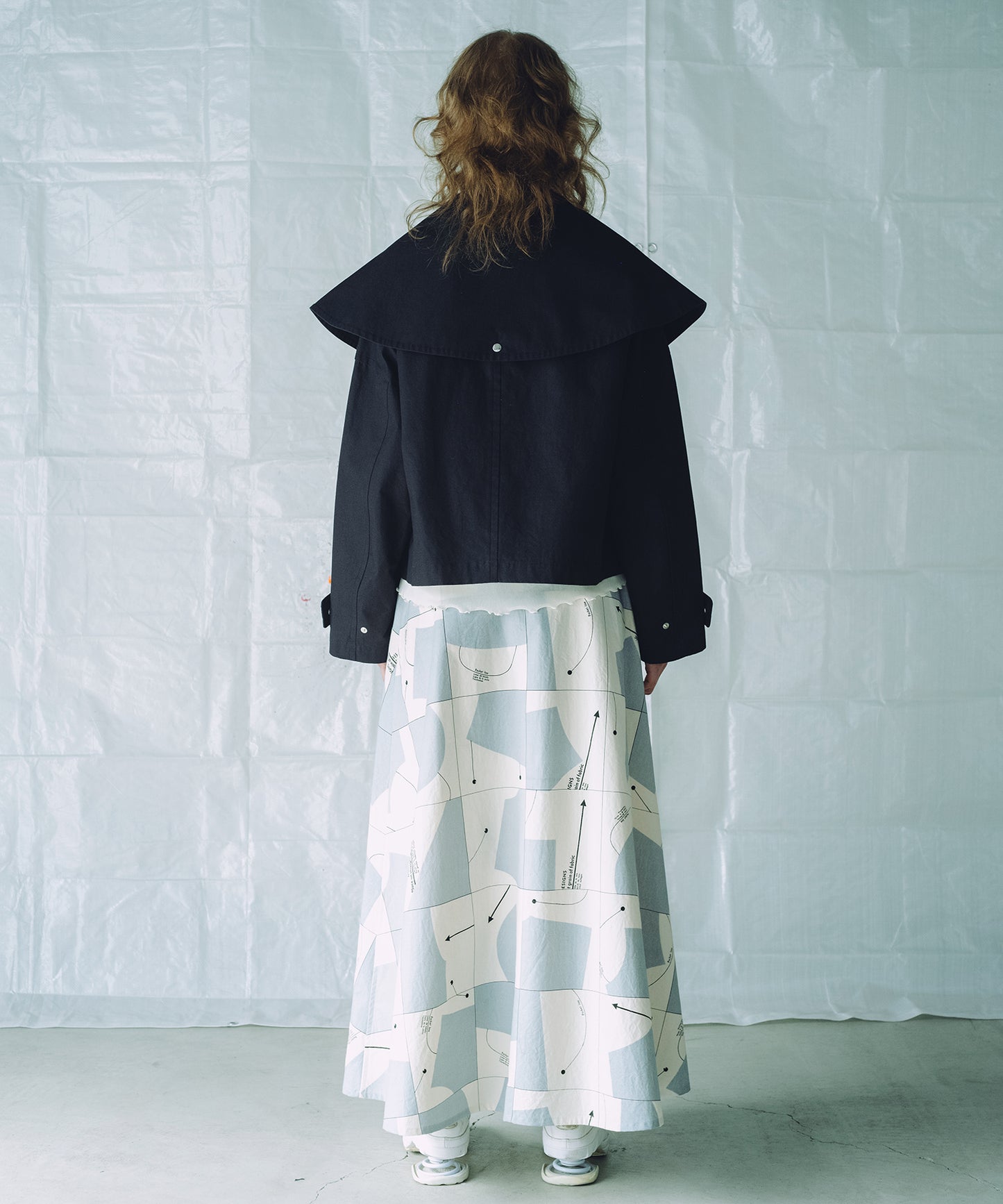 PATTERN SHUFFLE SKIRT / パターンシャッフルスカート