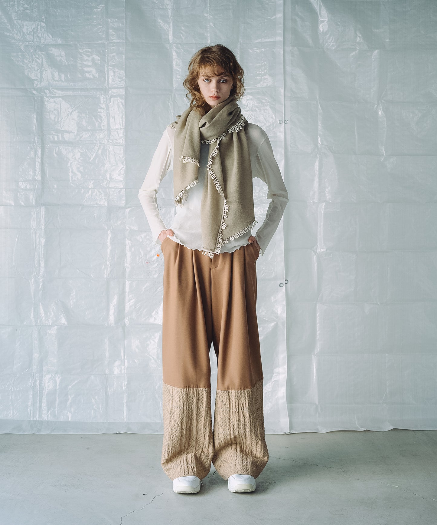 LACE SHAWL / レースショール