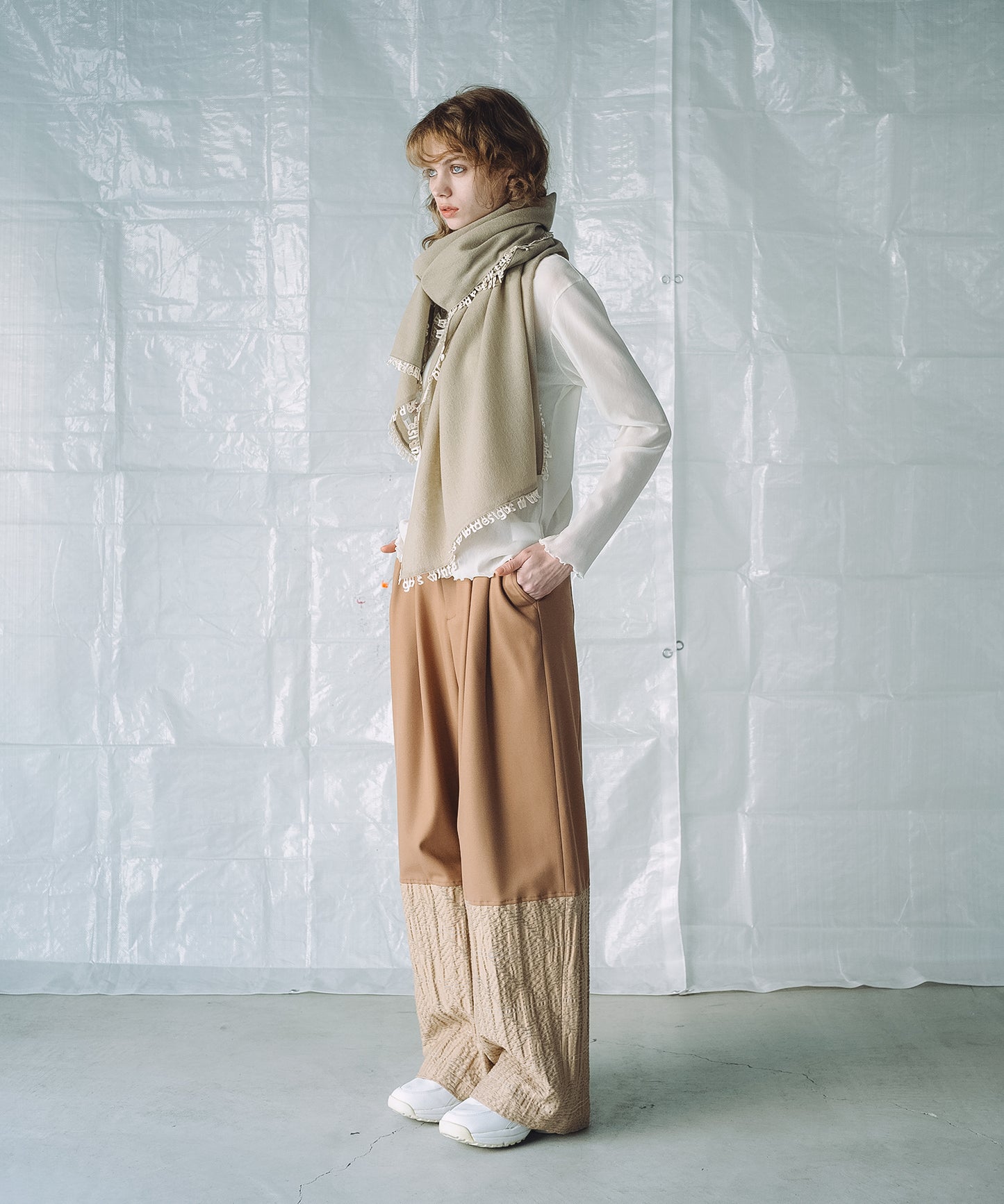 LACE SHAWL / レースショール