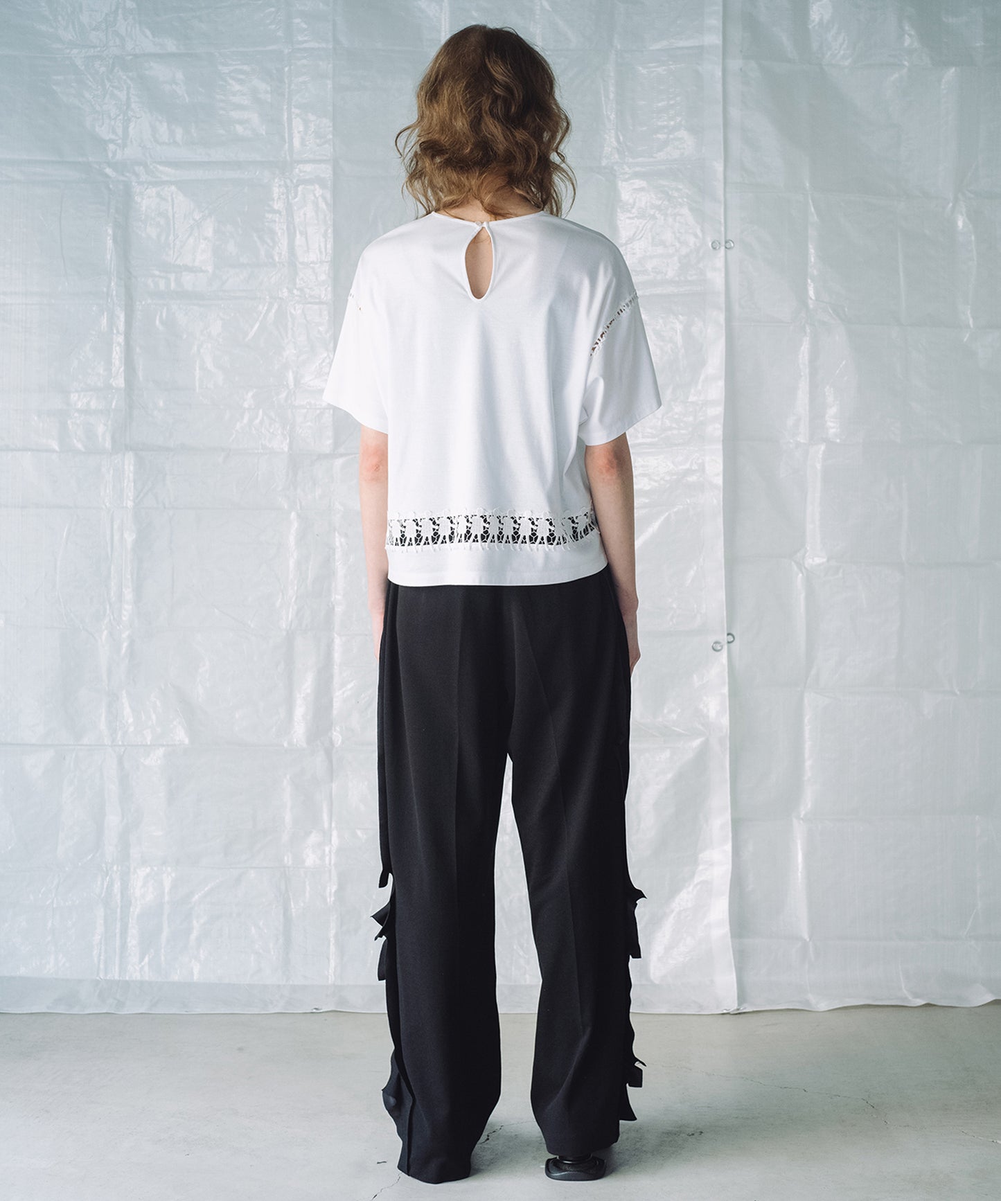 LACE T-SHIRT / レースTシャツ