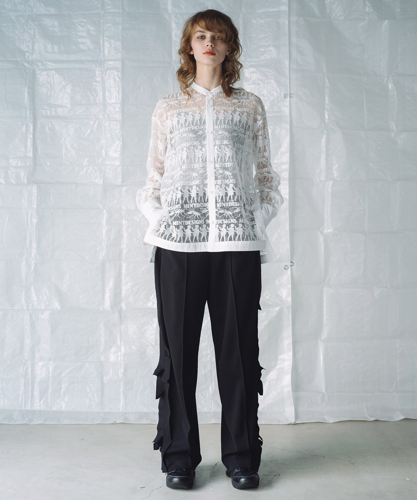 SQUARE FRILL PANTS / スクエアフリルパンツ