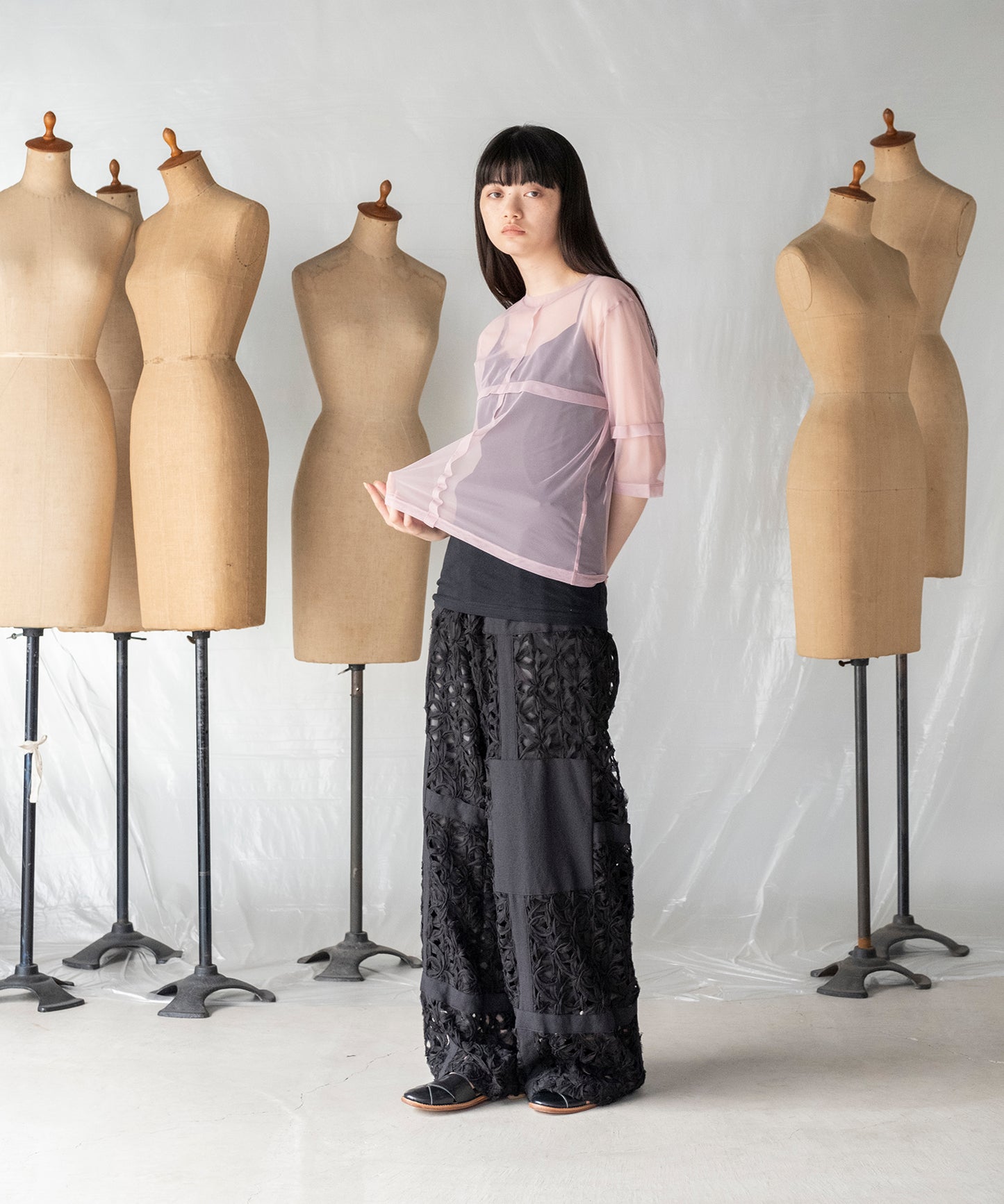 TULLE T-SHIRT / チュールTシャツ
