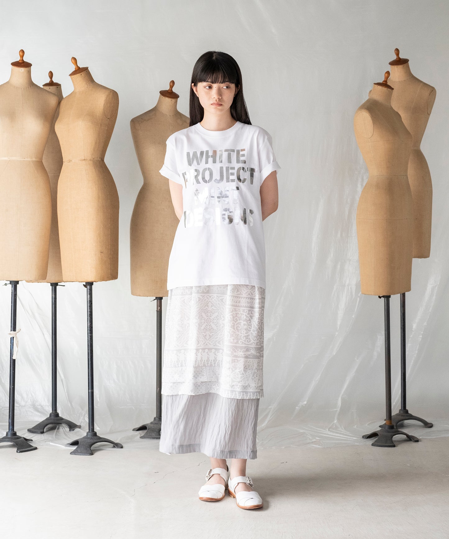 LACE COLLAGE SKIRT / レースコラージュスカート