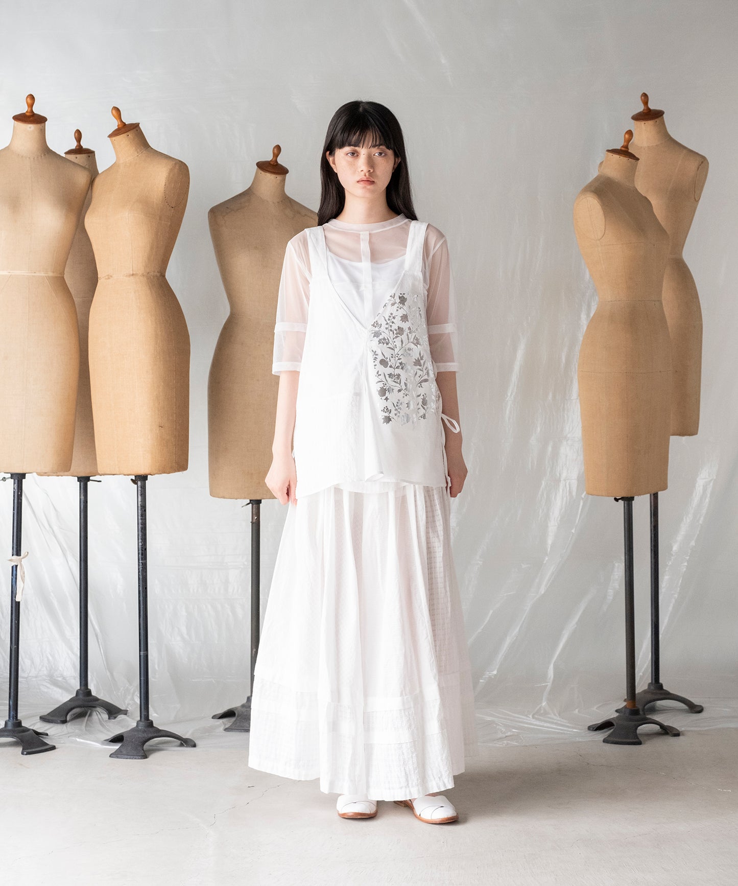 TULLE T-SHIRT / チュールTシャツ