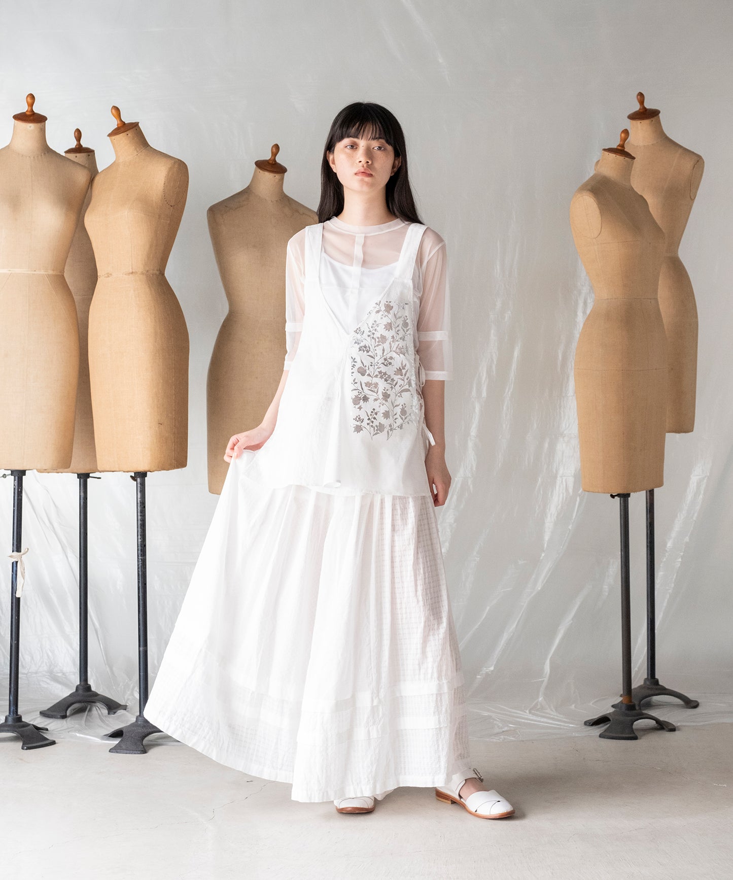 SAMPLER CAMISOLE / サンプラーキャミソール