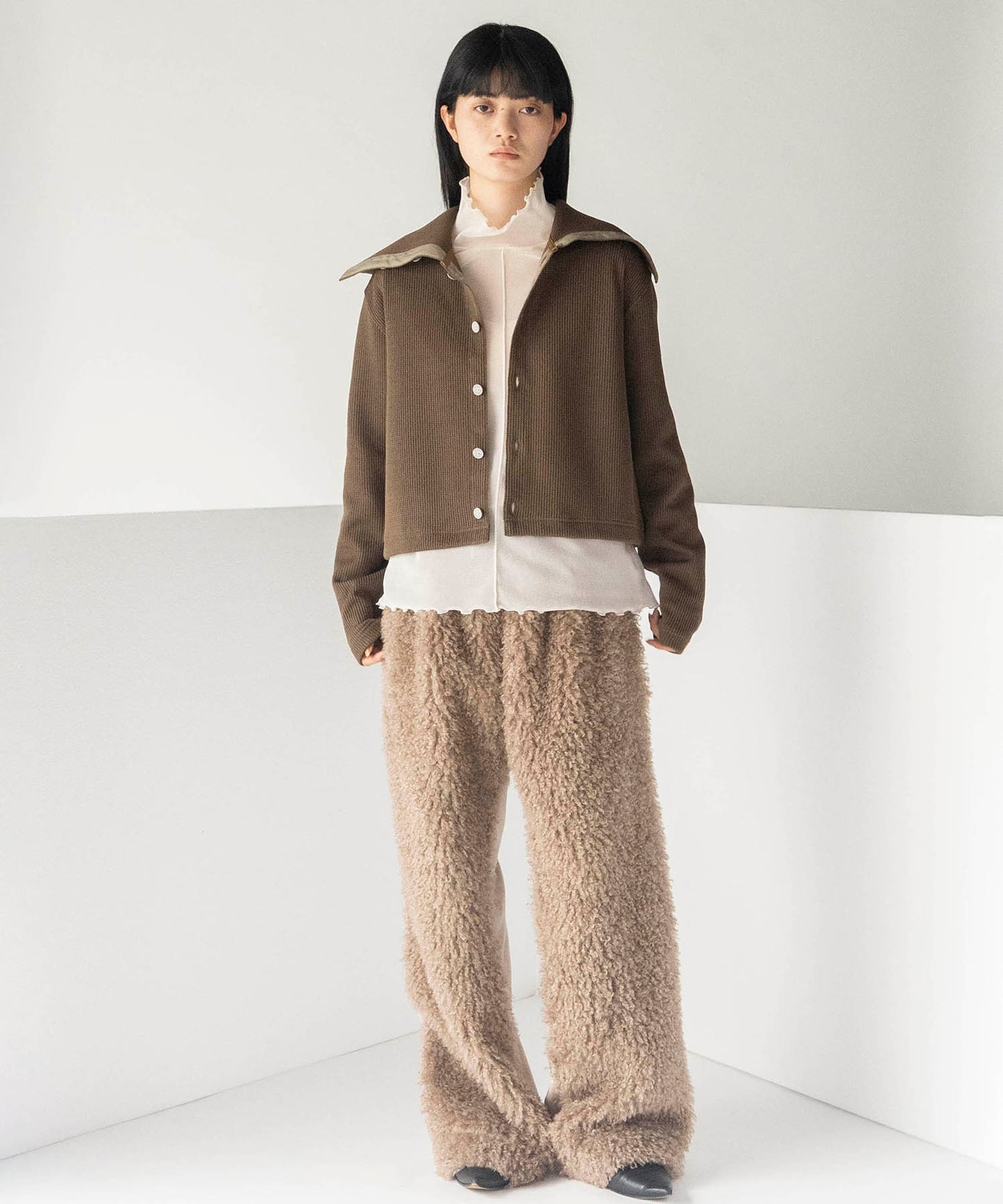 DUMBO COLLAR CARDIGAN