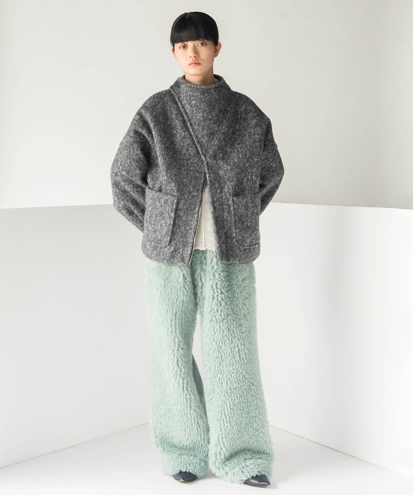 MARBLE WOOLY JACKET