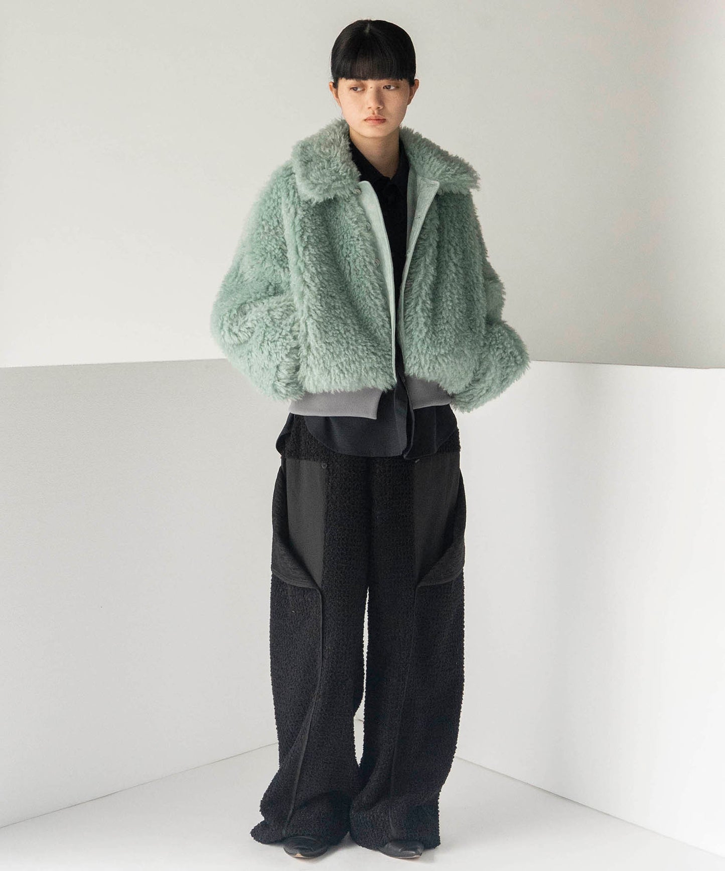 AIRY POODLE BLOUSON