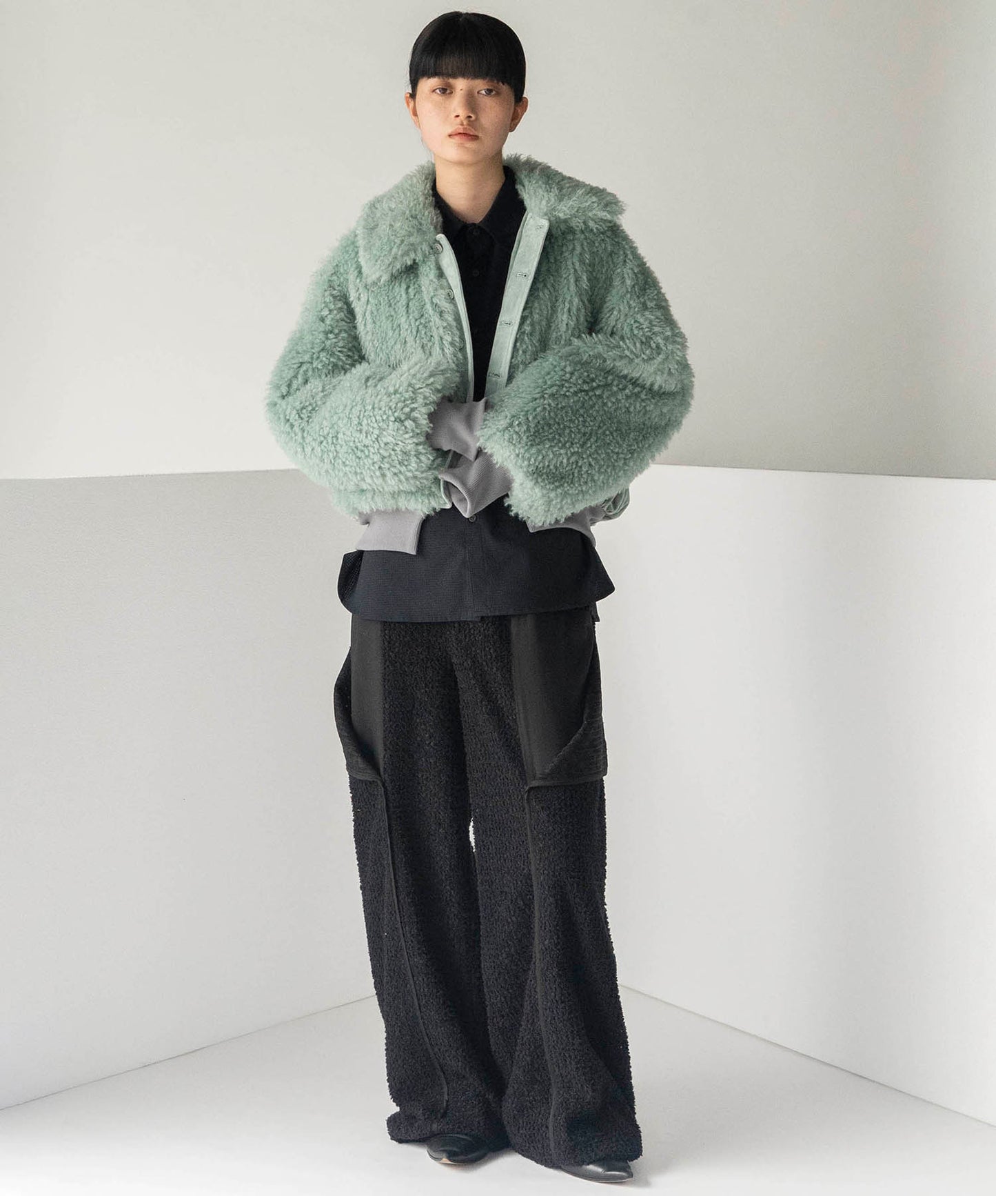 AIRY POODLE BLOUSON