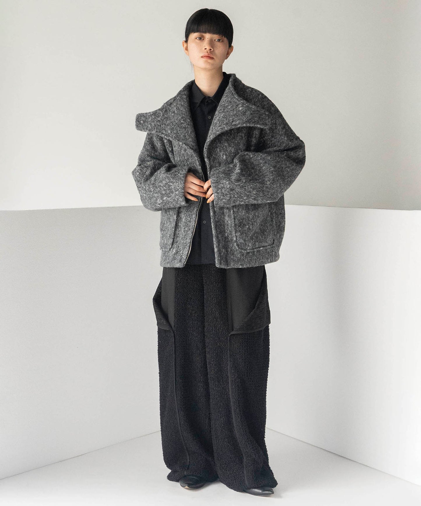 MARBLE WOOLY JACKET