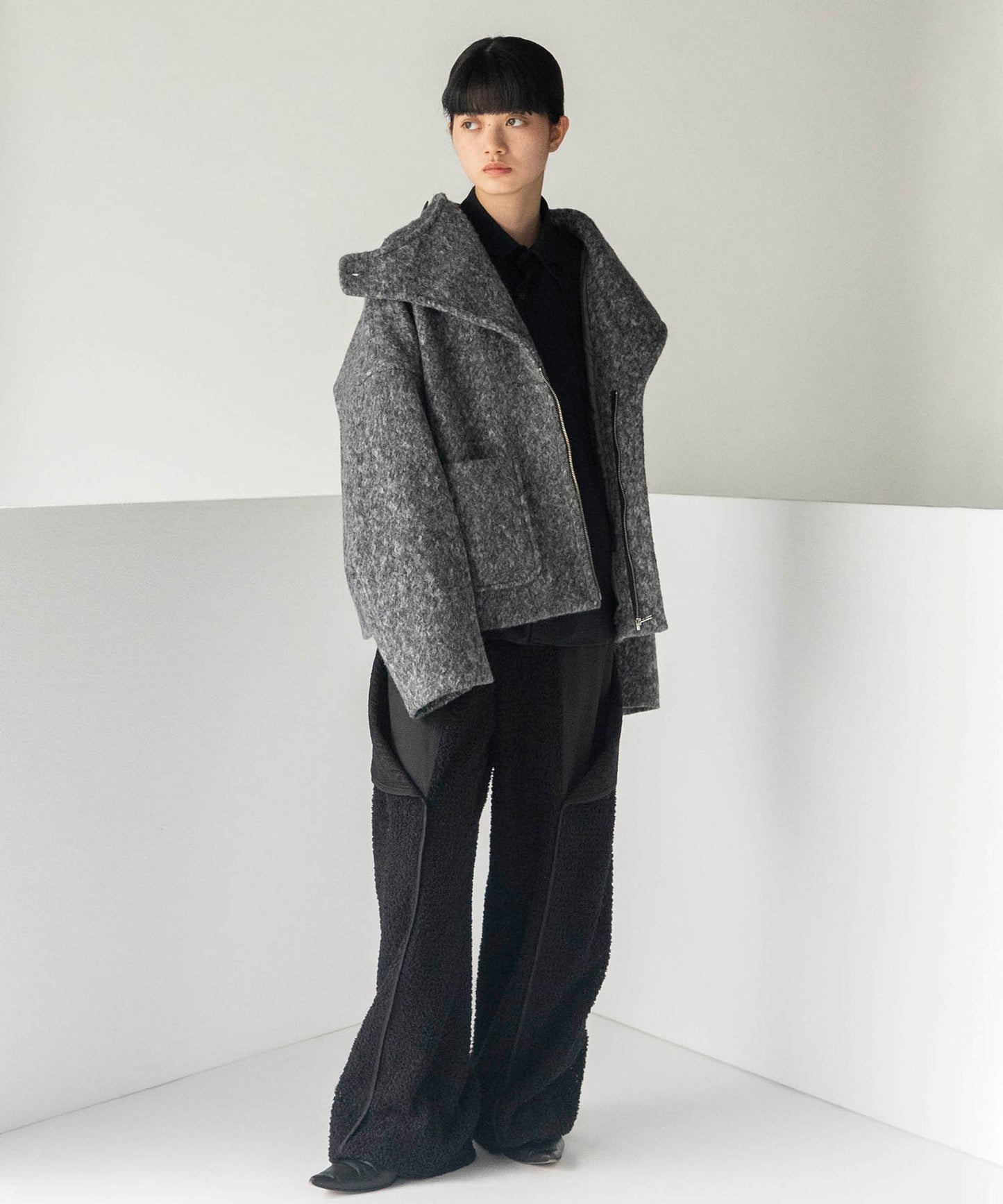 MARBLE WOOLY JACKET