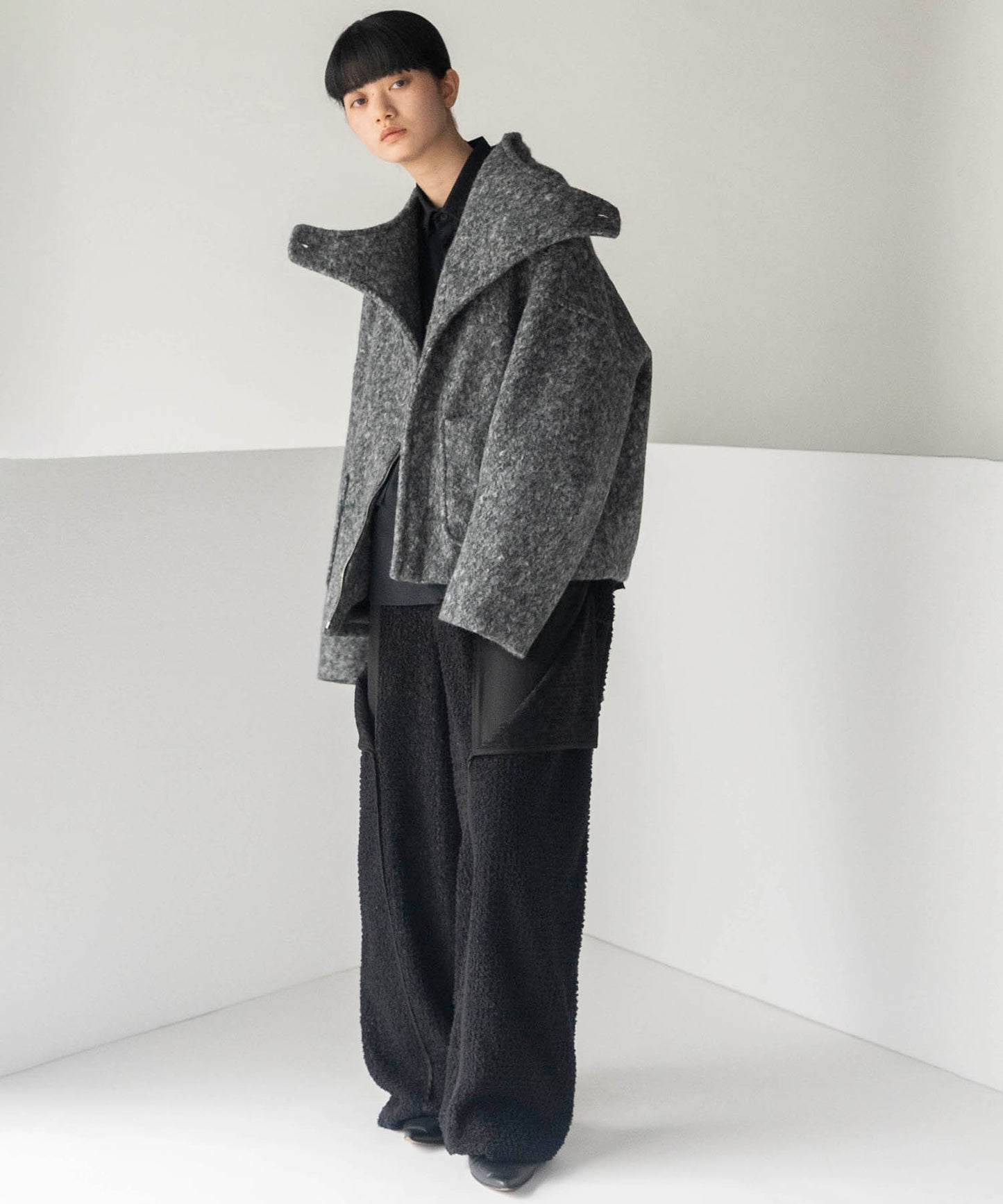 MARBLE WOOLY JACKET