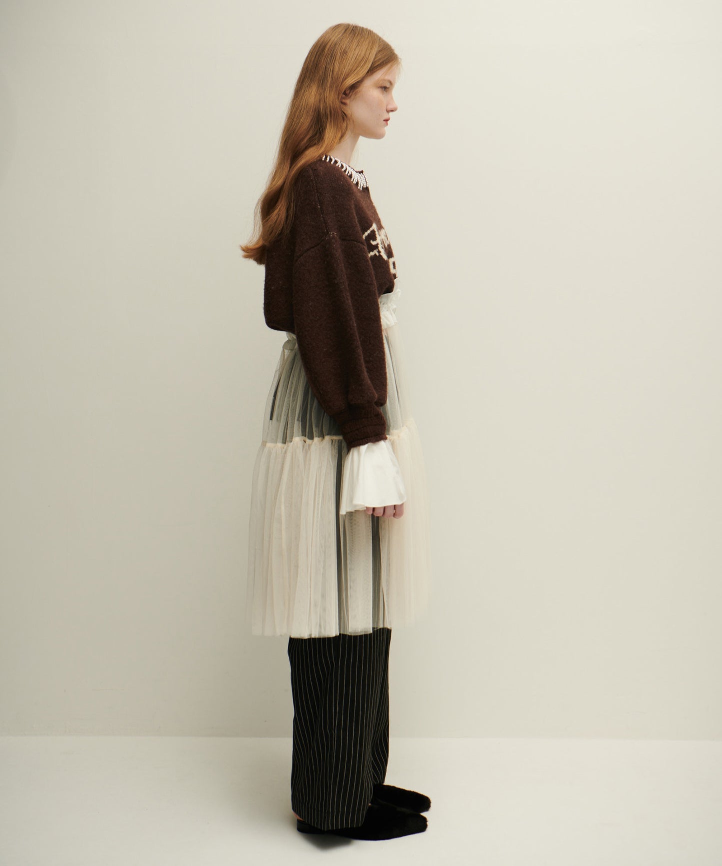 78℃ knit zipup