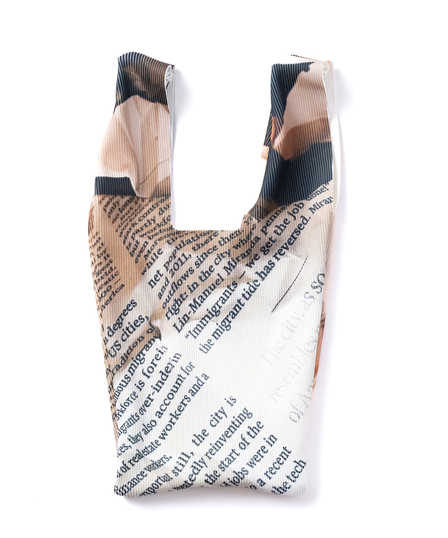 PRINT RIB BAG
