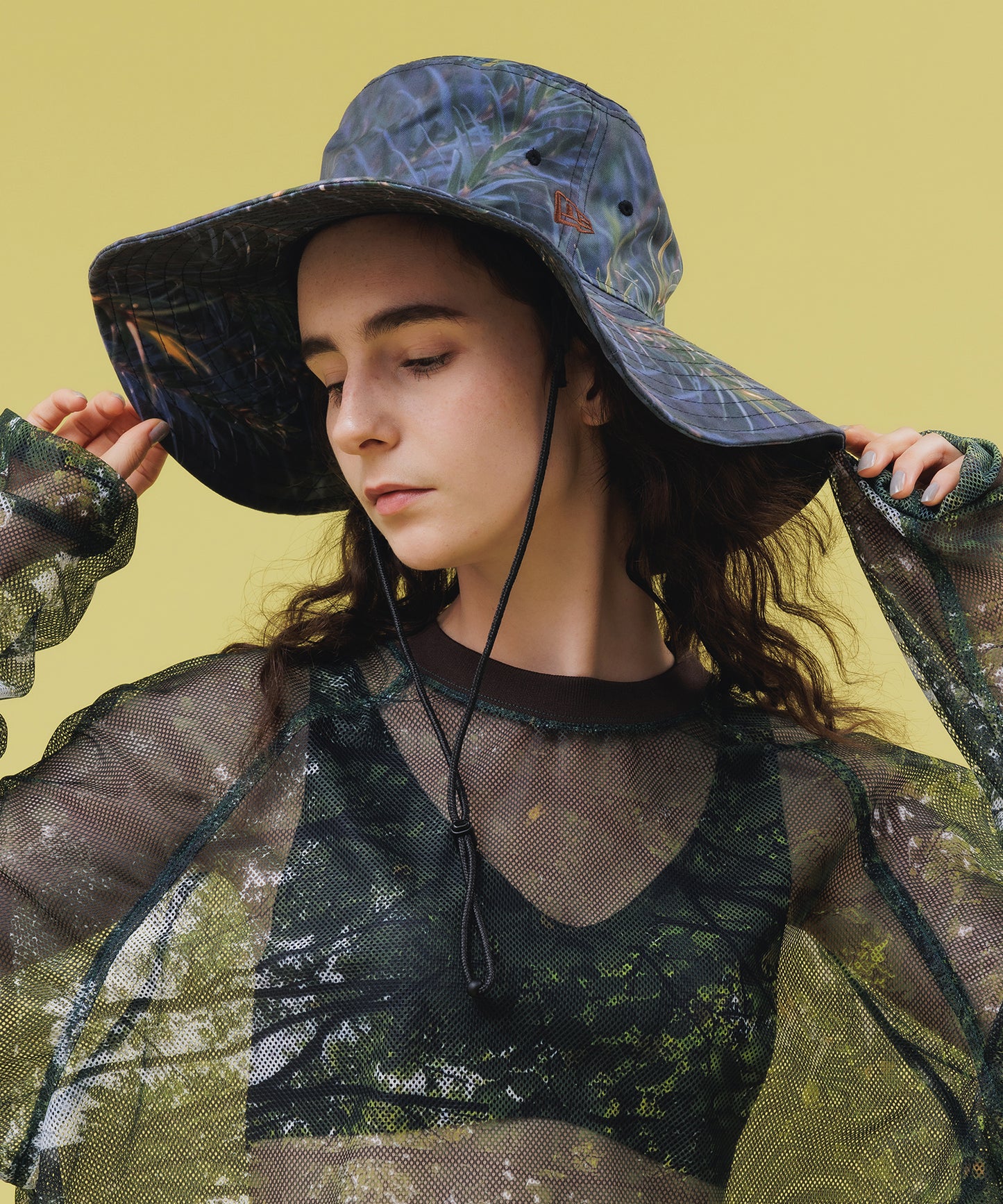 LONG BRIM HATfeat.NEW ERA