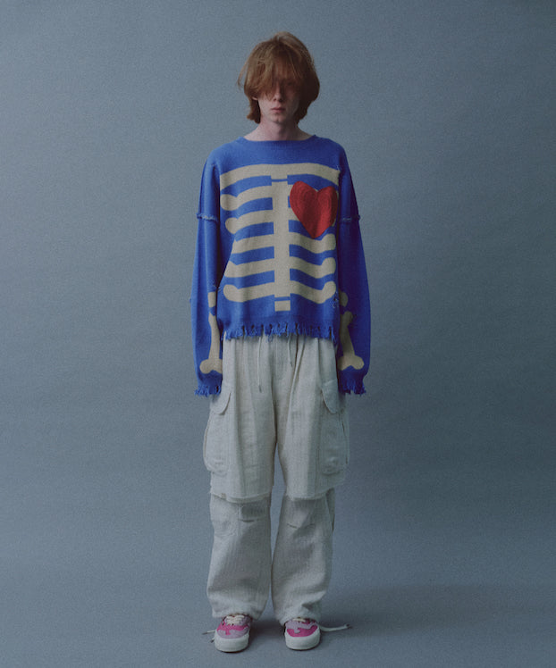 COTTON BONE KNIT