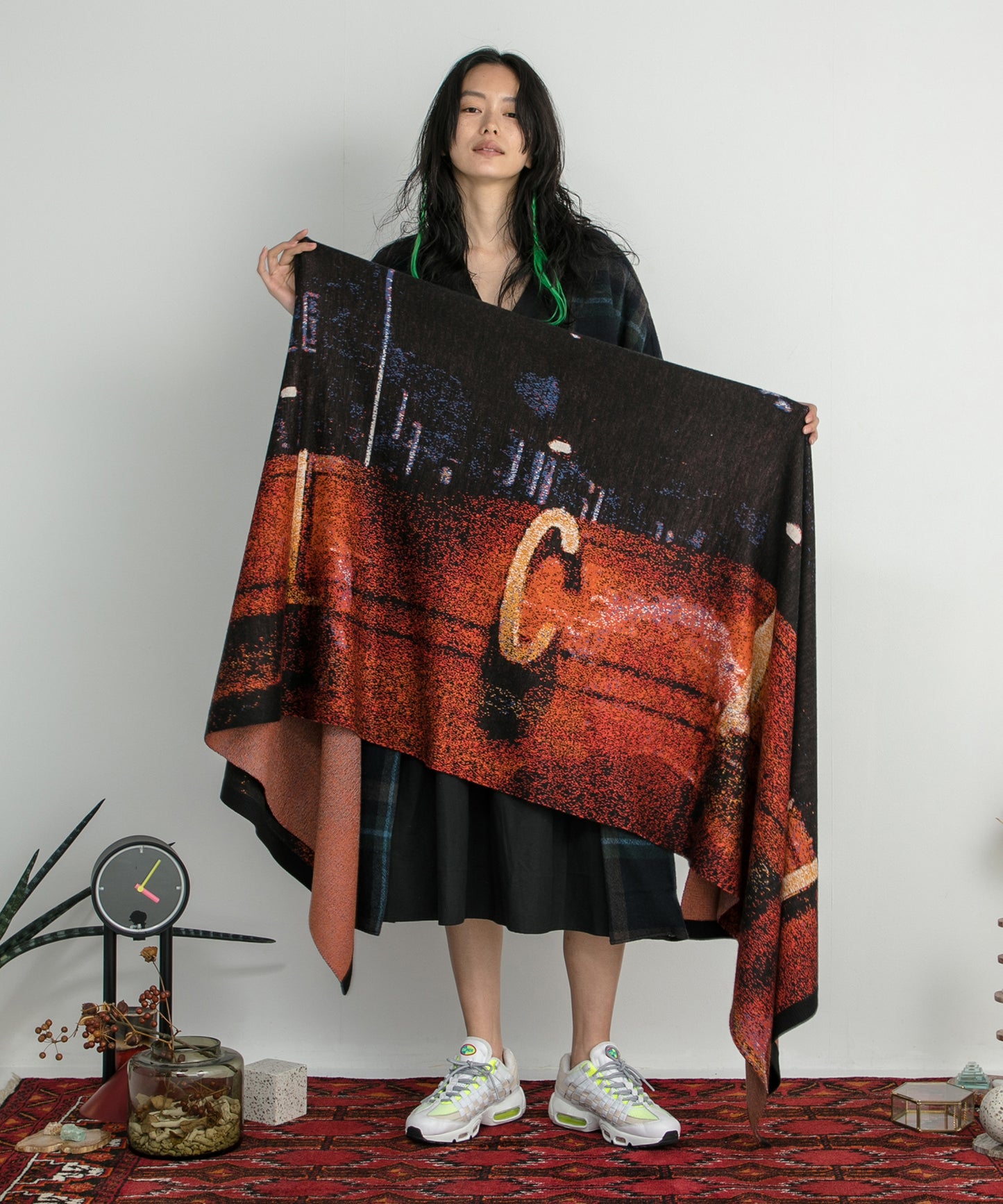 Double Exposure Knit Stole