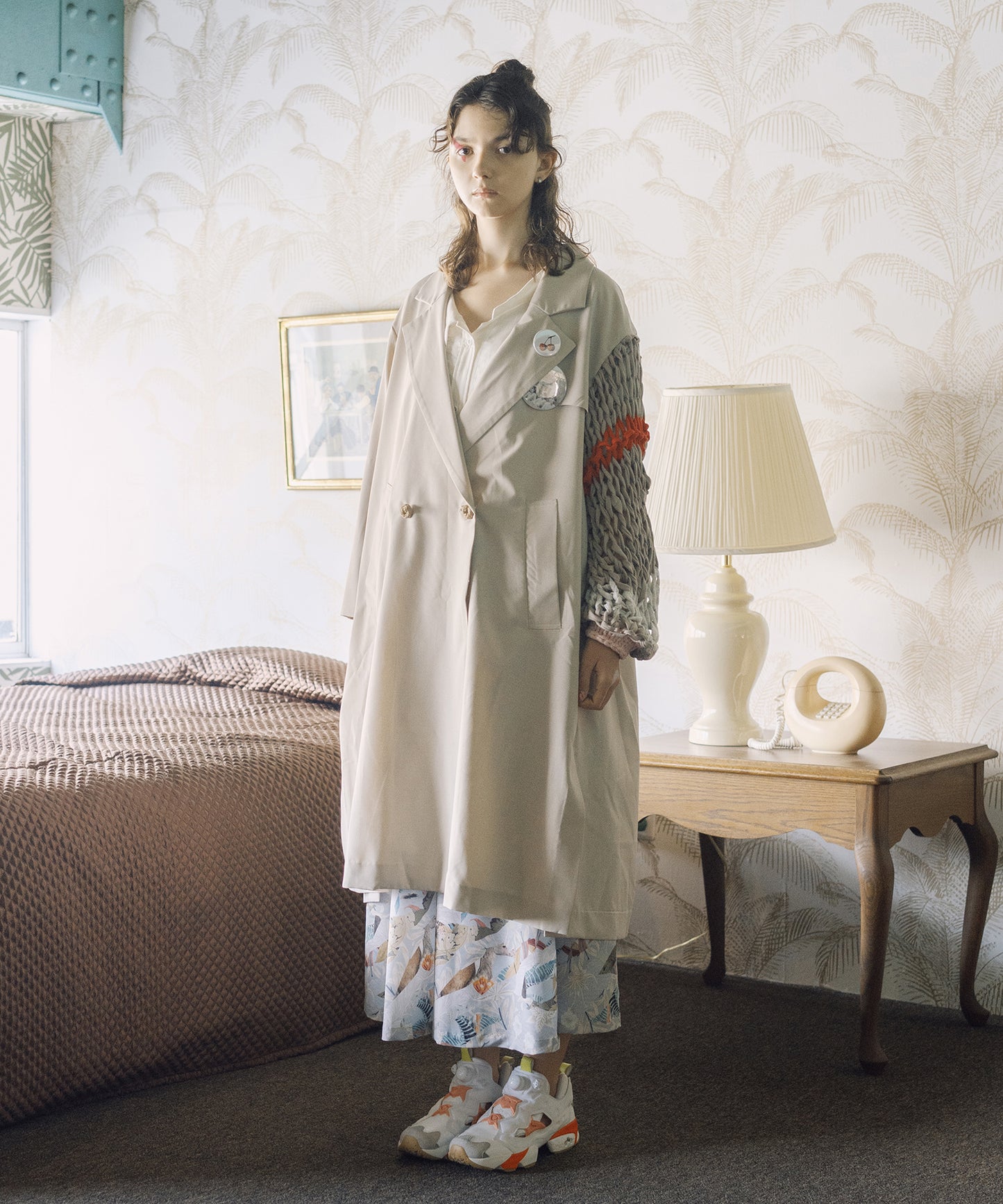 Big Tuck Loose Sleeve Coat