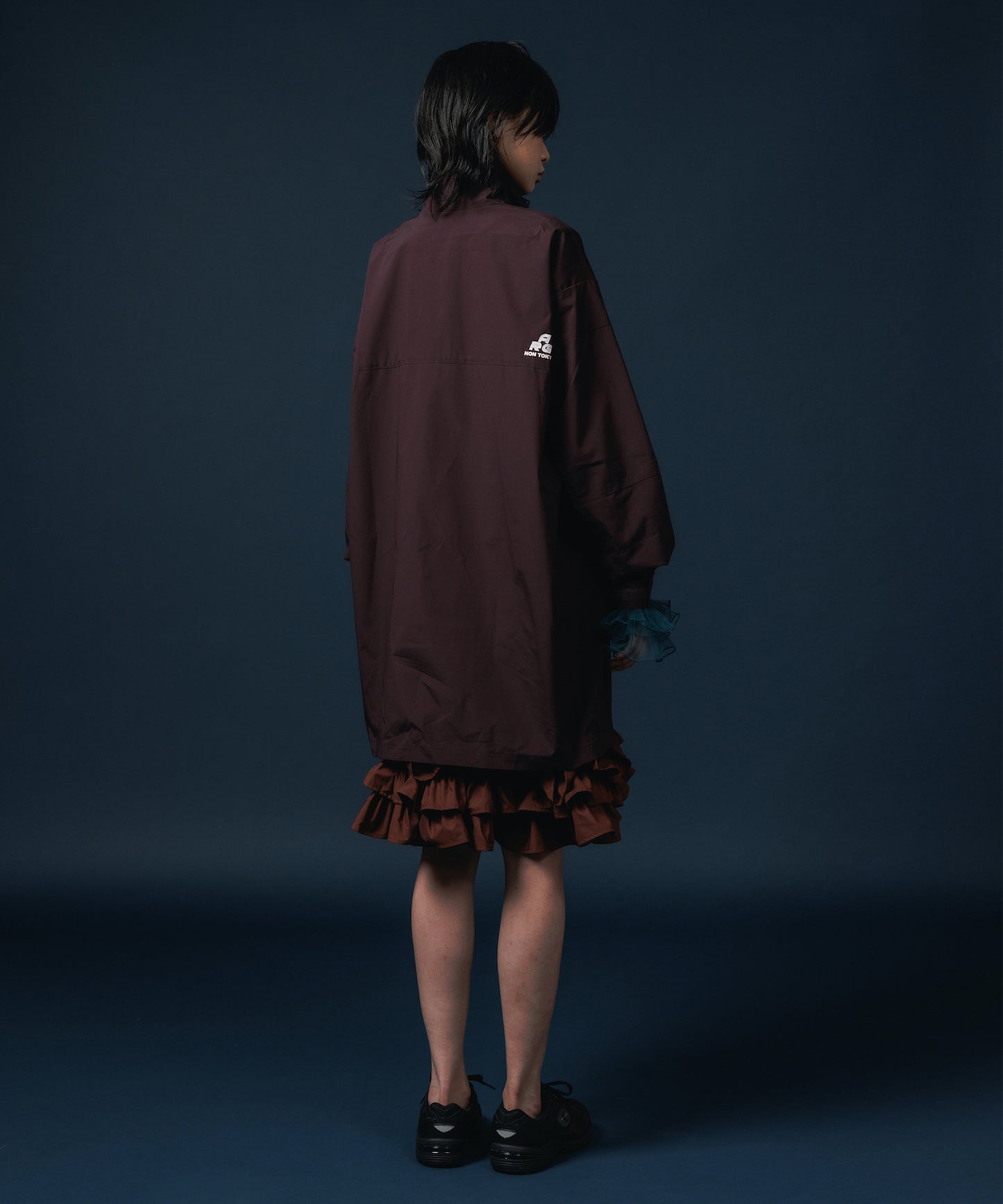 FRILL LAYER NYLONONE-PIECE