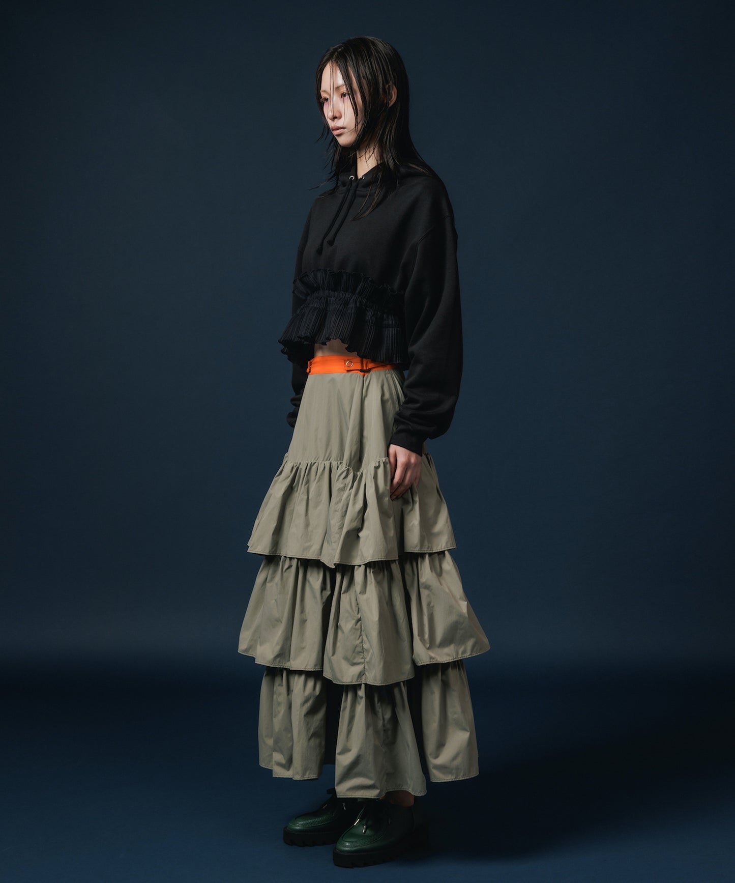 HEM FRILL PARKER