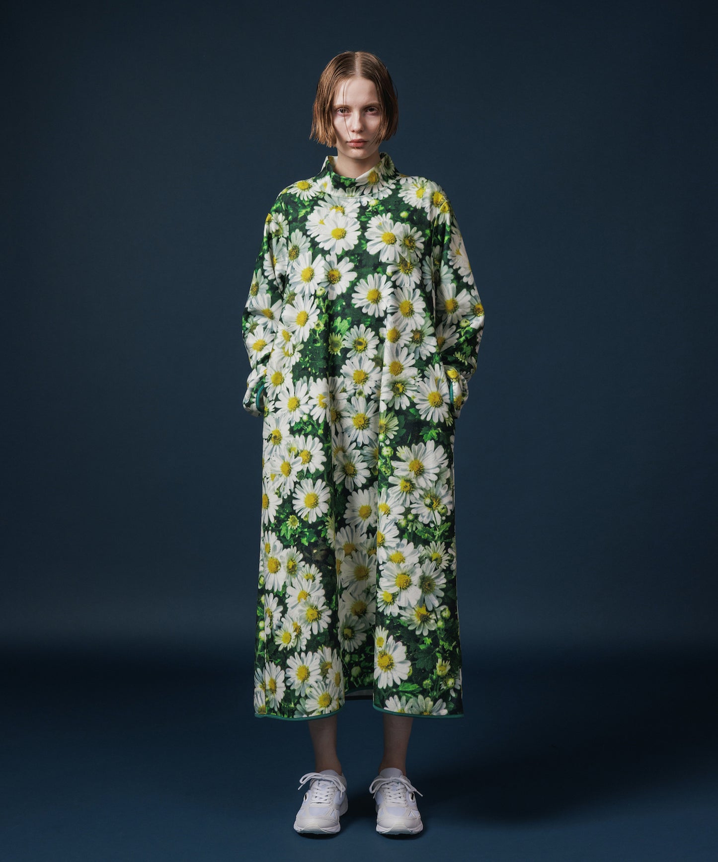 PRINT FLEECE ONE-PIECE