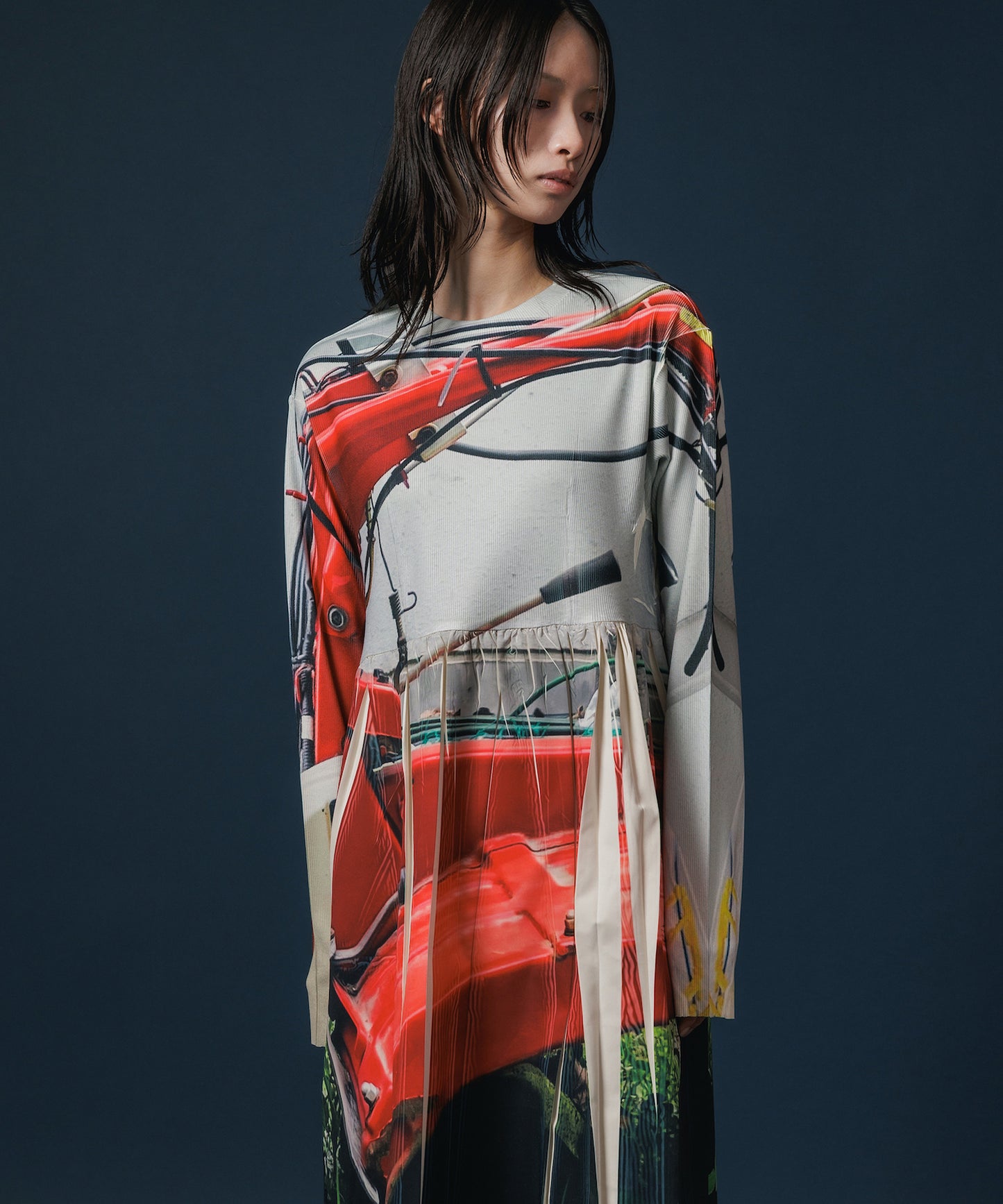 DIRECT PRINT RIB GATHER O/P