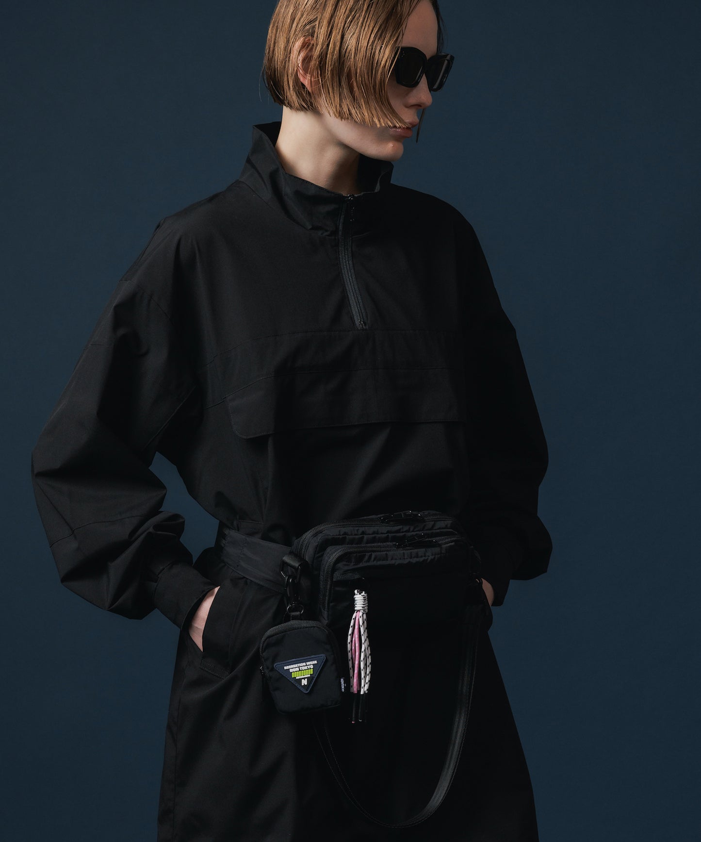 FRILL LAYER NYLONONE-PIECE