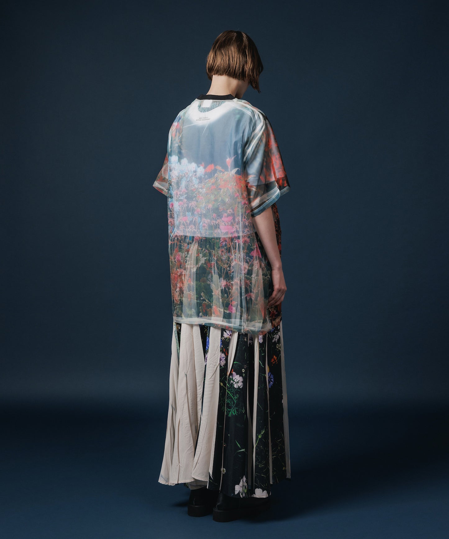 DIRECT PRINT SHEER T-SHIRT