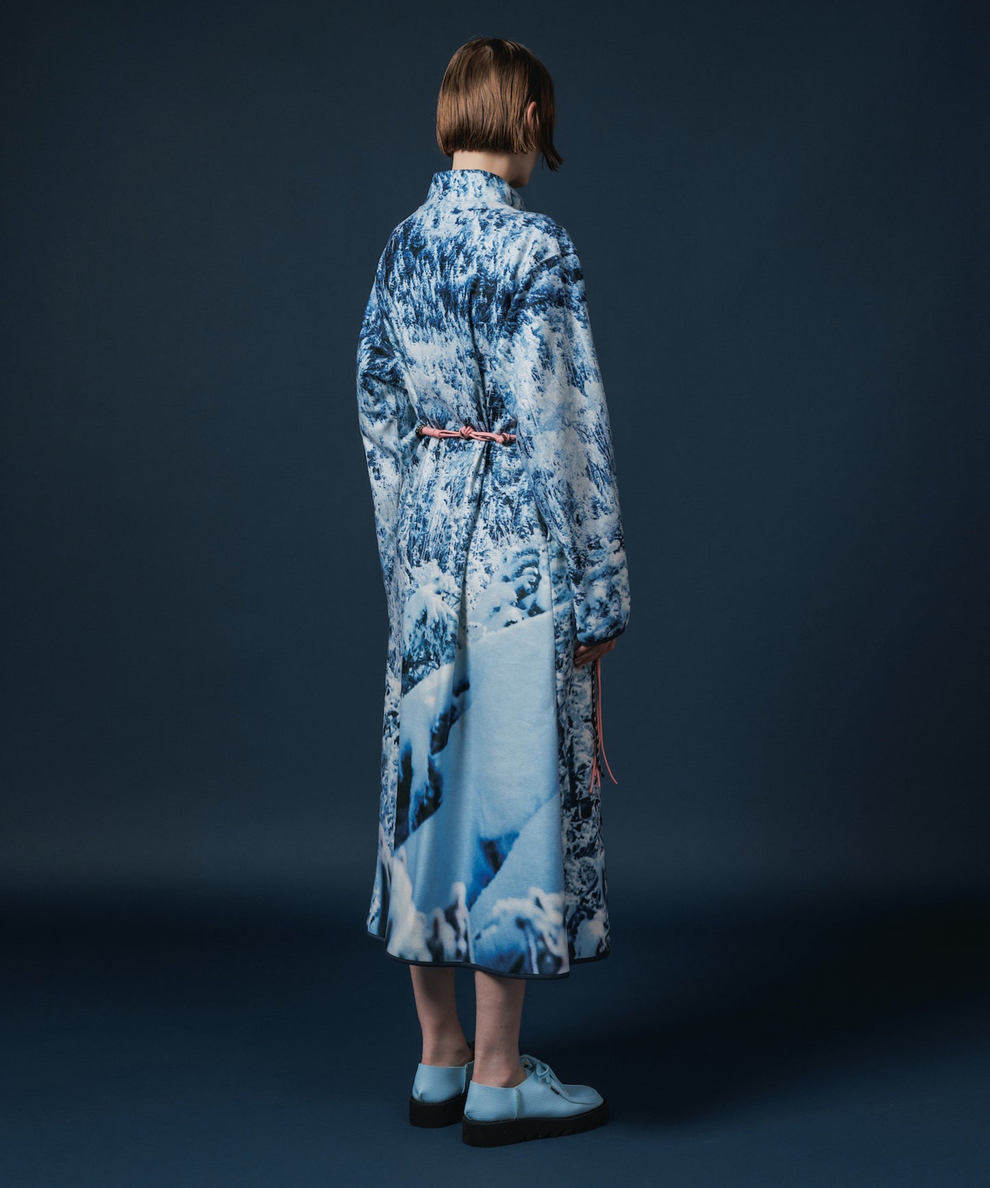 PRINT FLEECE ONE-PIECE