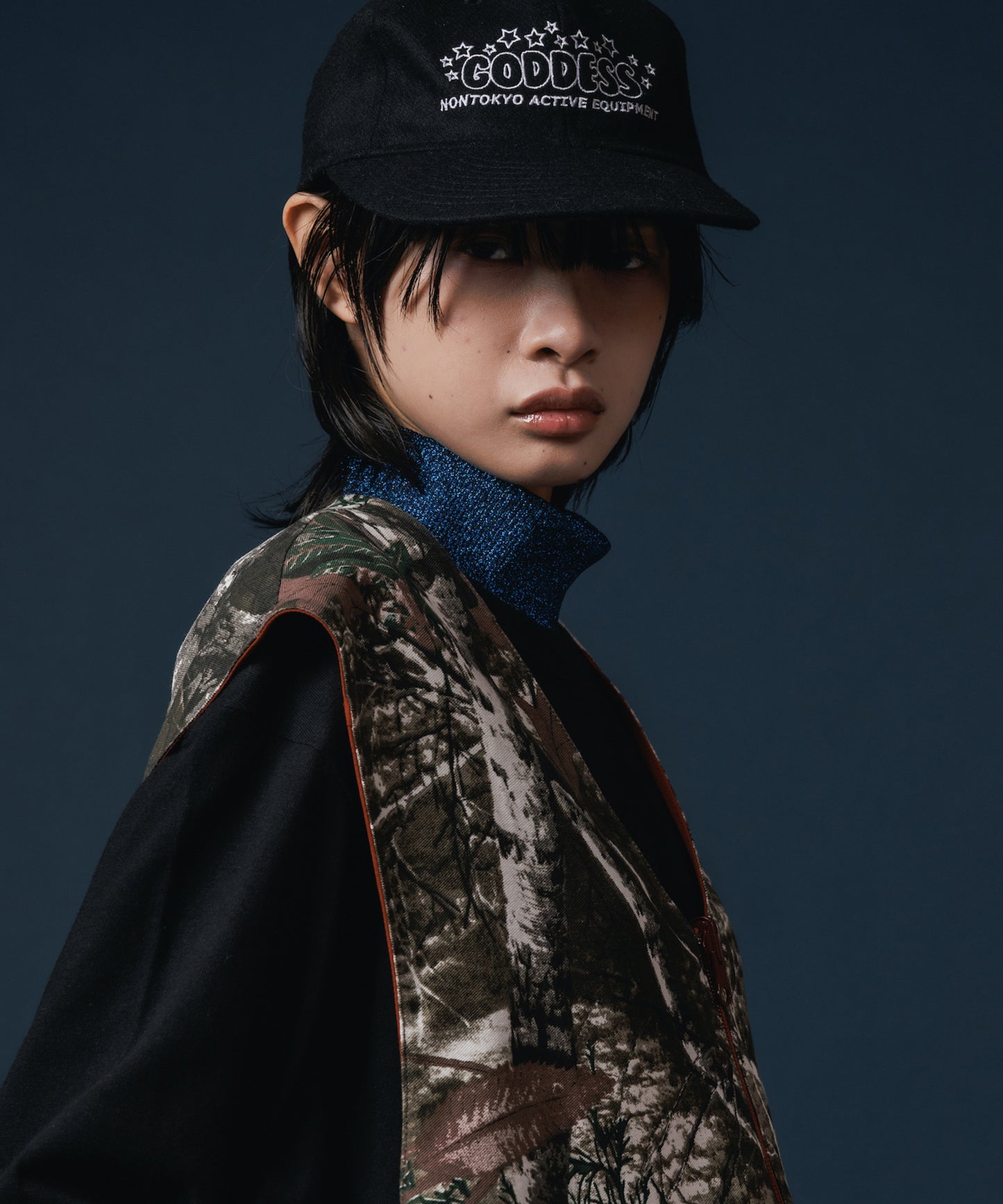 EMBROIDERY WOOL CAP