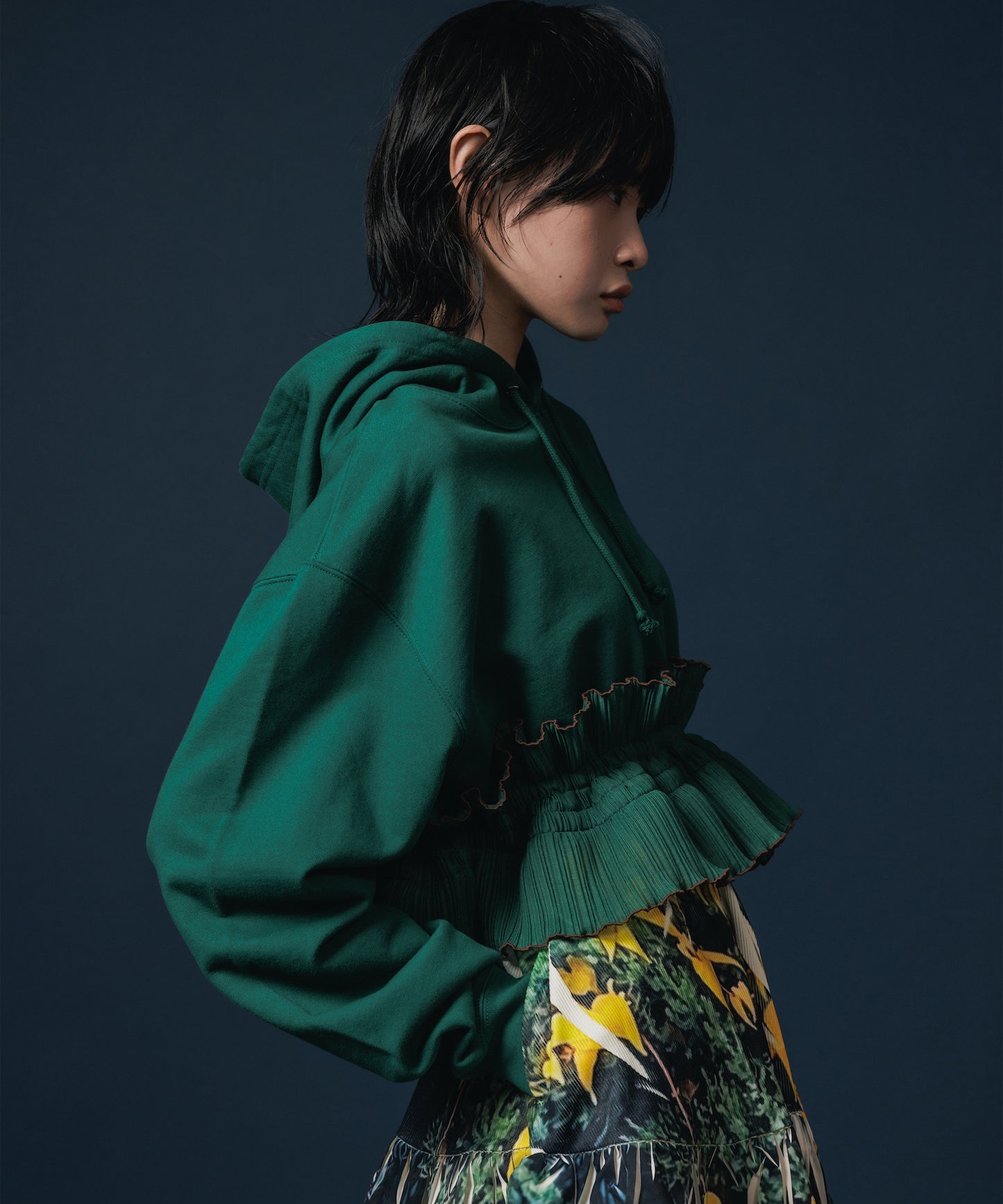 HEM FRILL PARKER