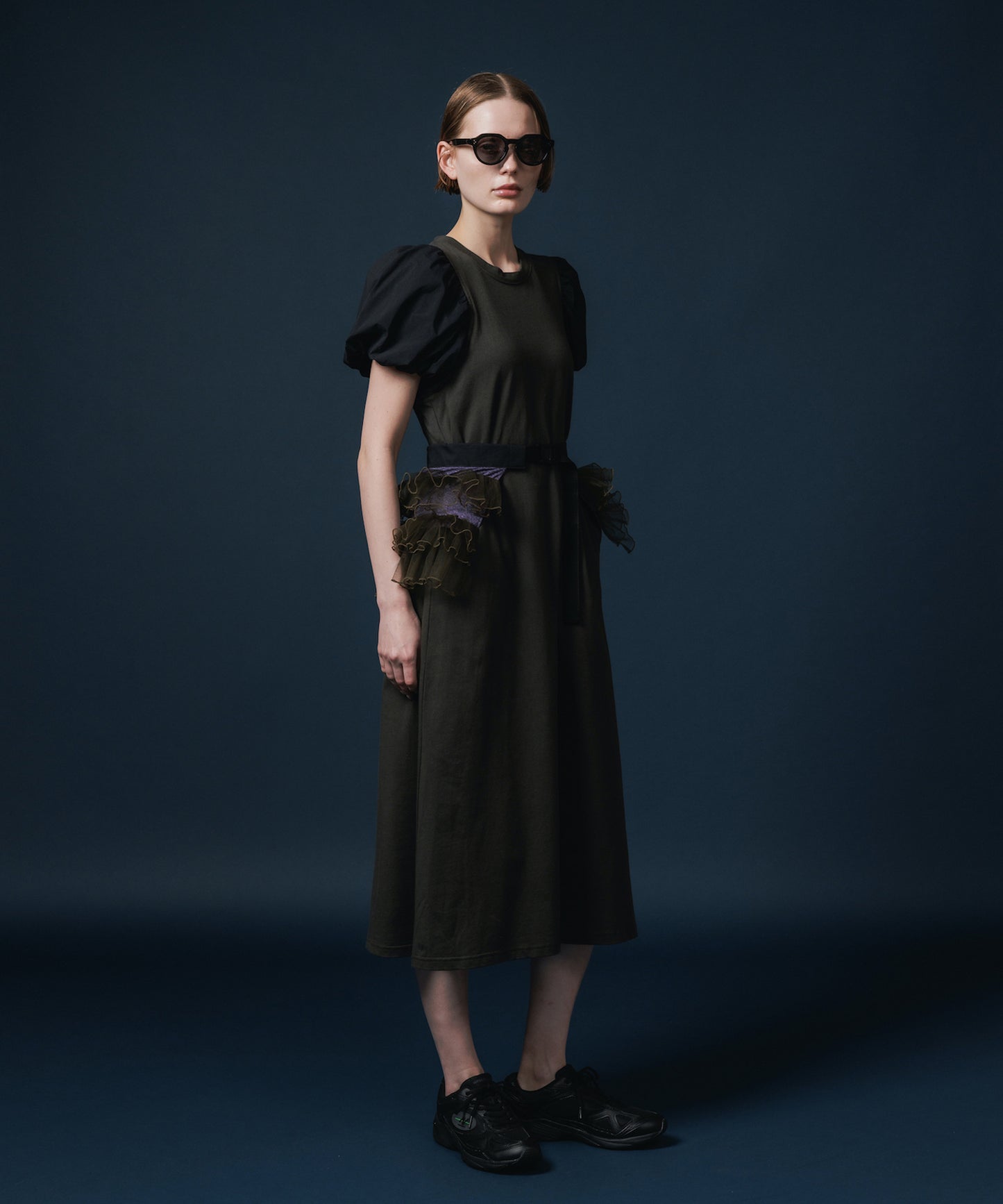 TULLE FRILL BELT
