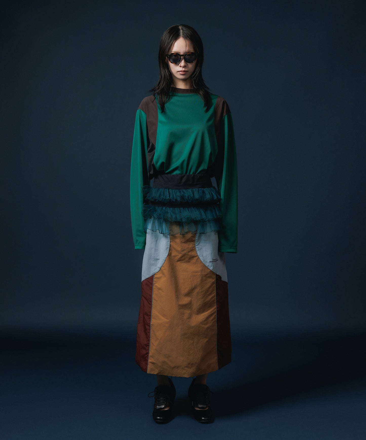 TULLE FRILL BELT