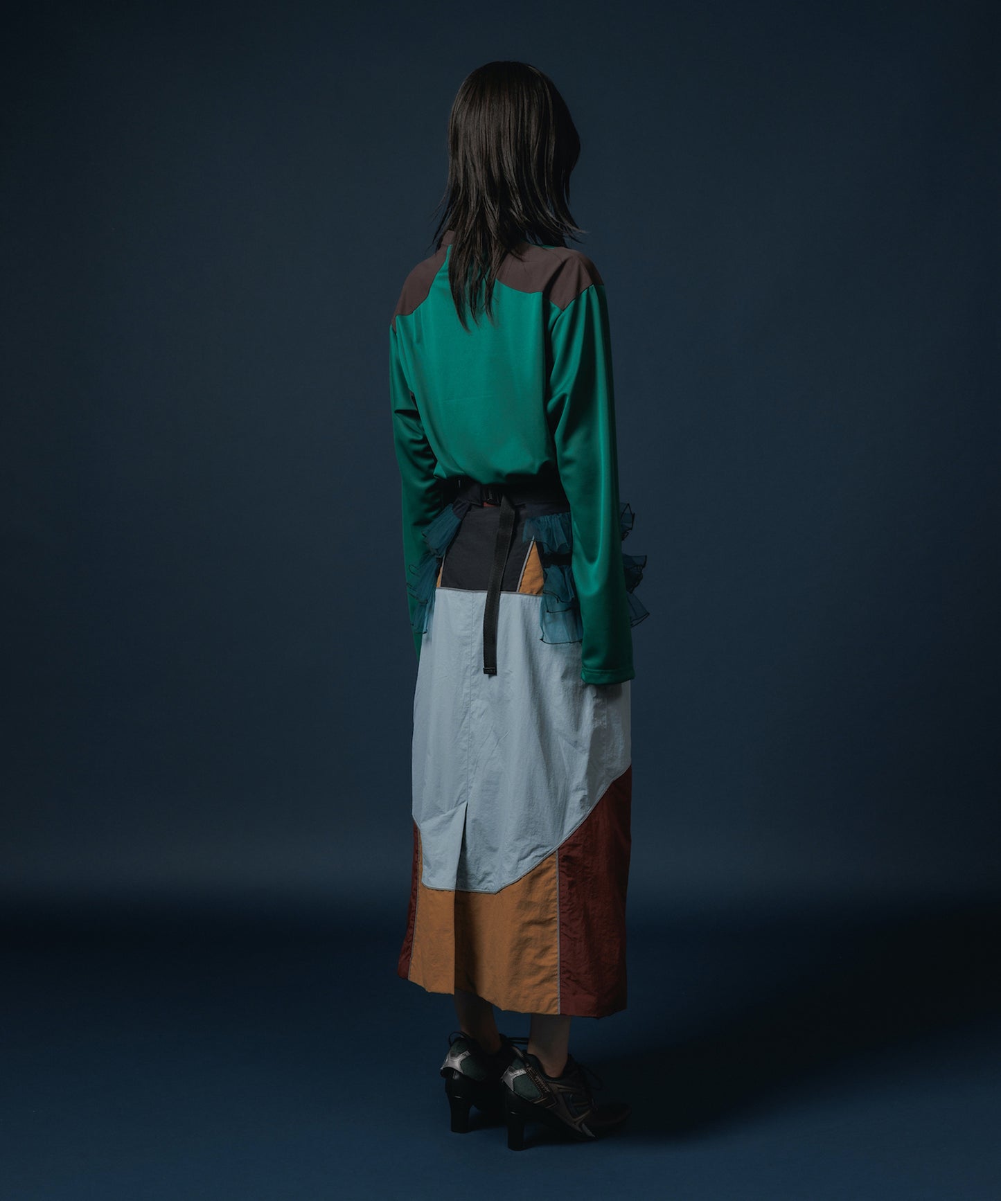 TULLE FRILL BELT