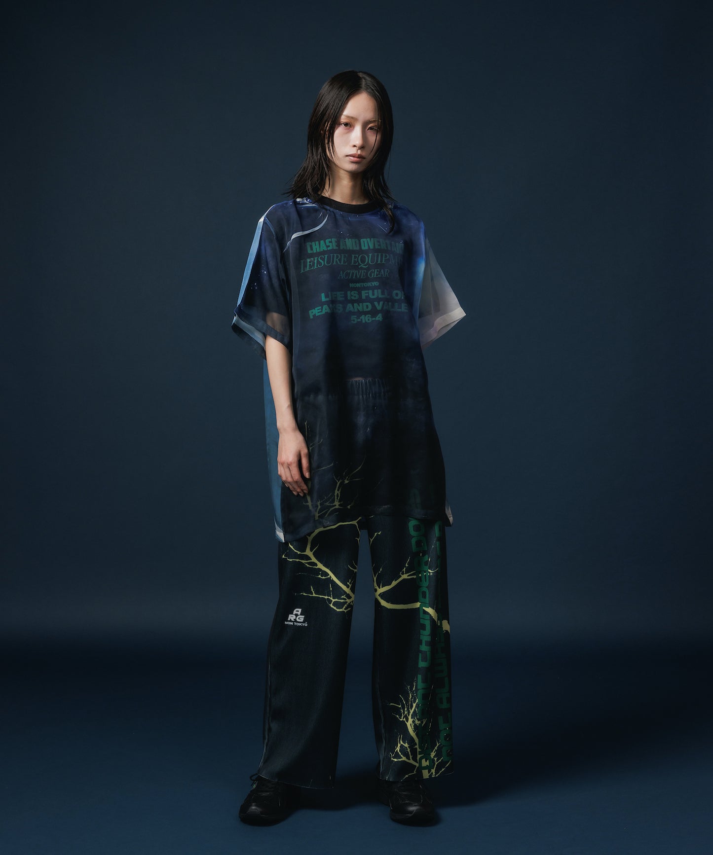 DIRECT PRINT SHEER T-SHIRT