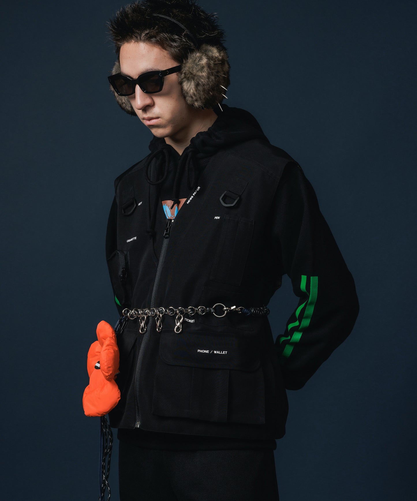 REVERSIBLE MULTI POCKET VEST