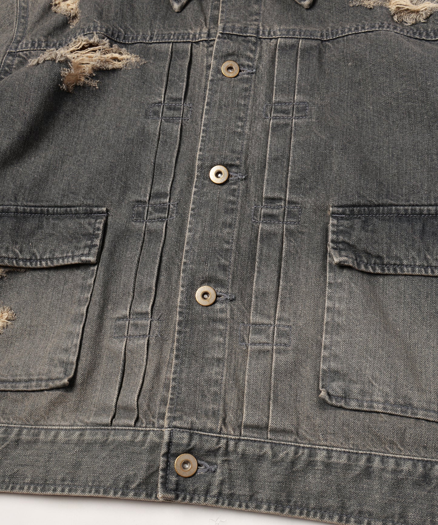 BORO DENIM BLOUSON