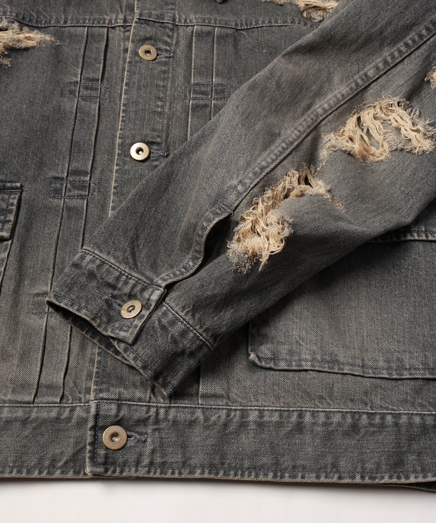 BORO DENIM BLOUSON